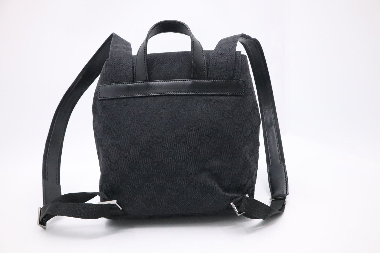 Gucci Mini Backpack in Black GG Canvas