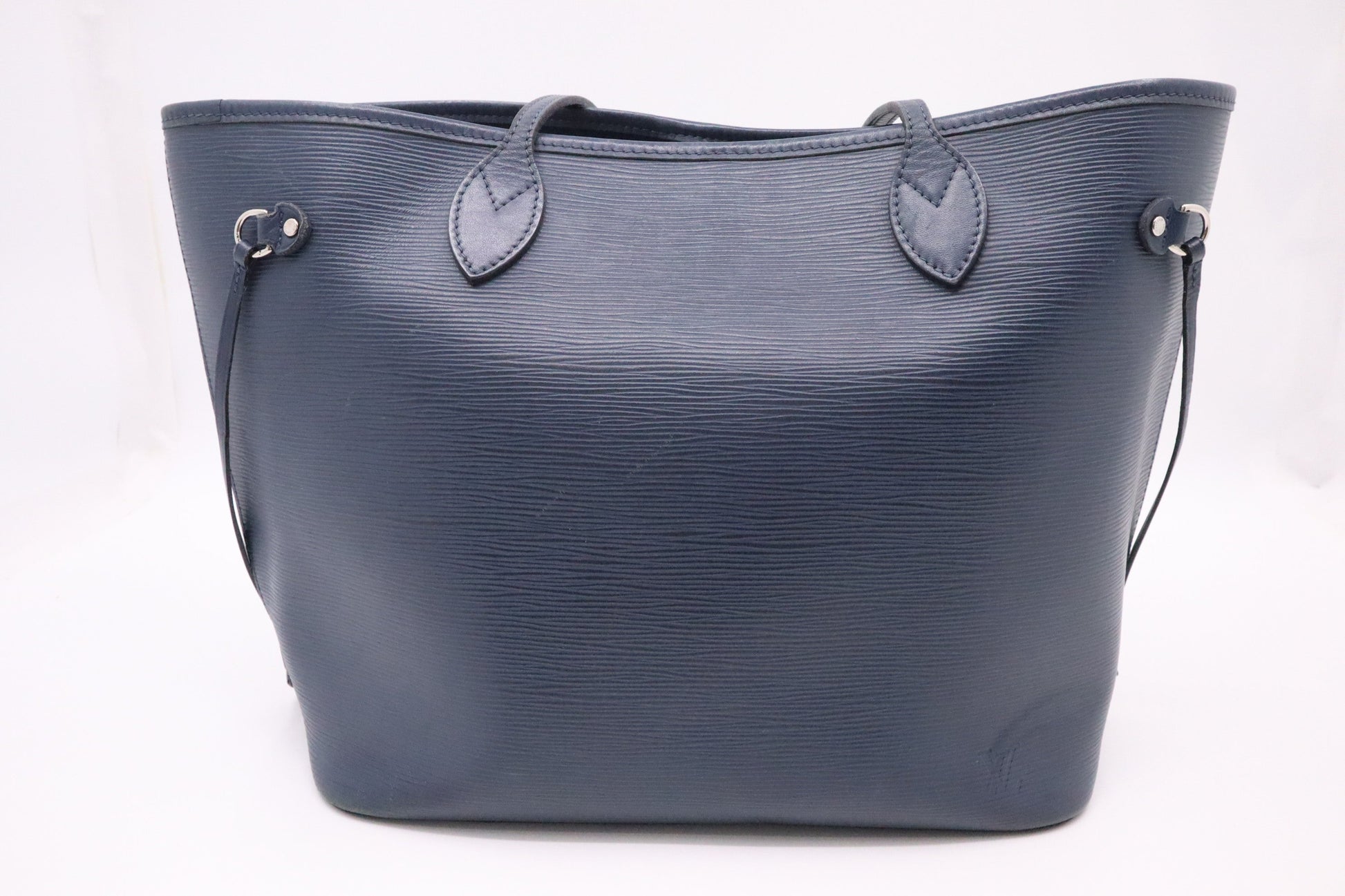 Louis Vuitton Neverfull MM in Blue Epi Leather