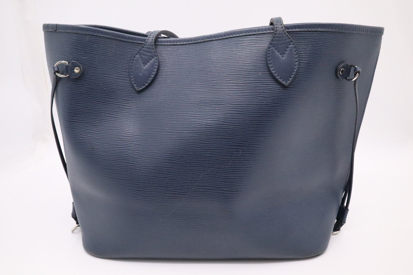 Louis Vuitton Neverfull MM in Blue Epi Leather