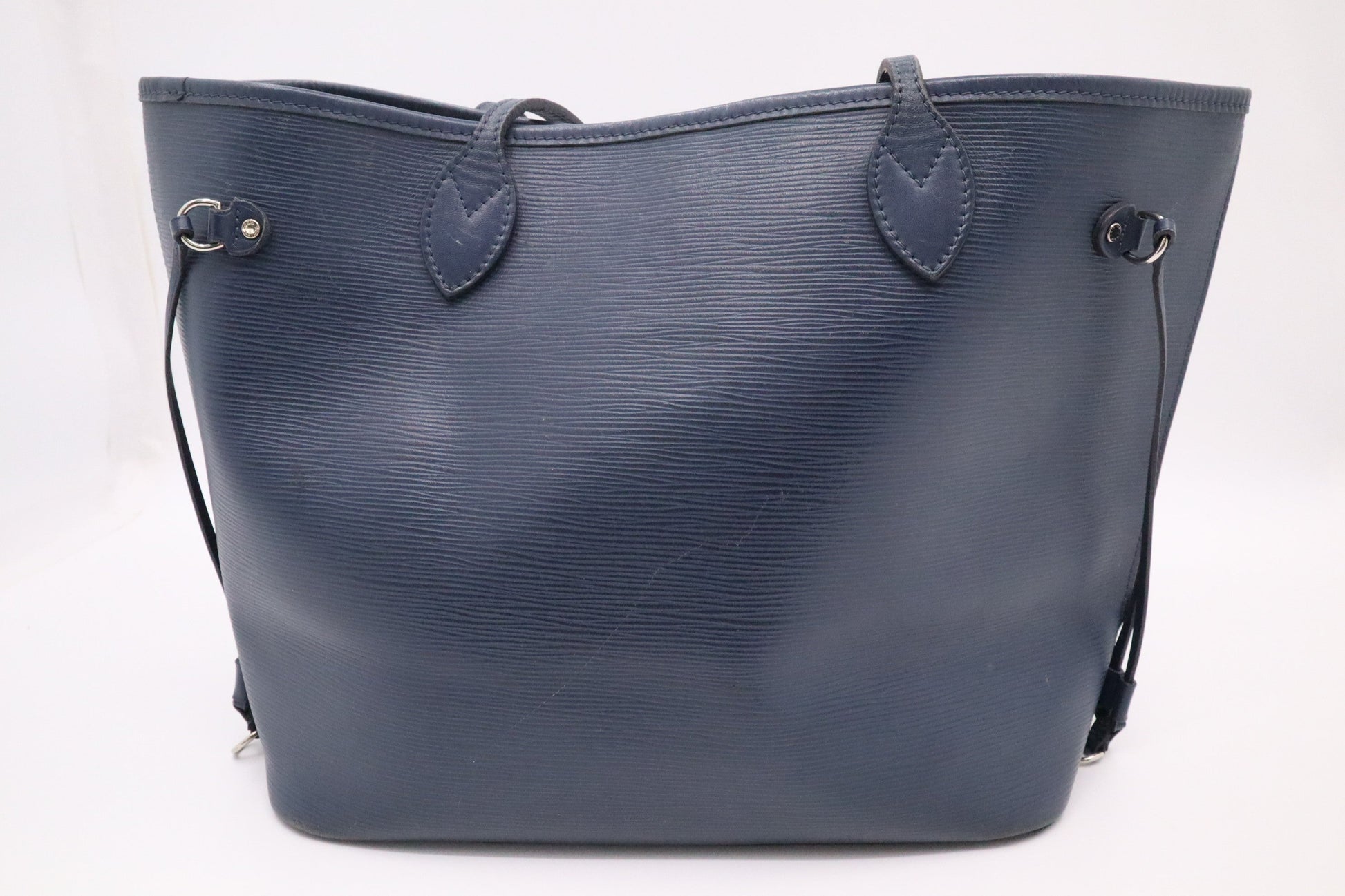 Louis Vuitton Neverfull MM in Blue Epi Leather