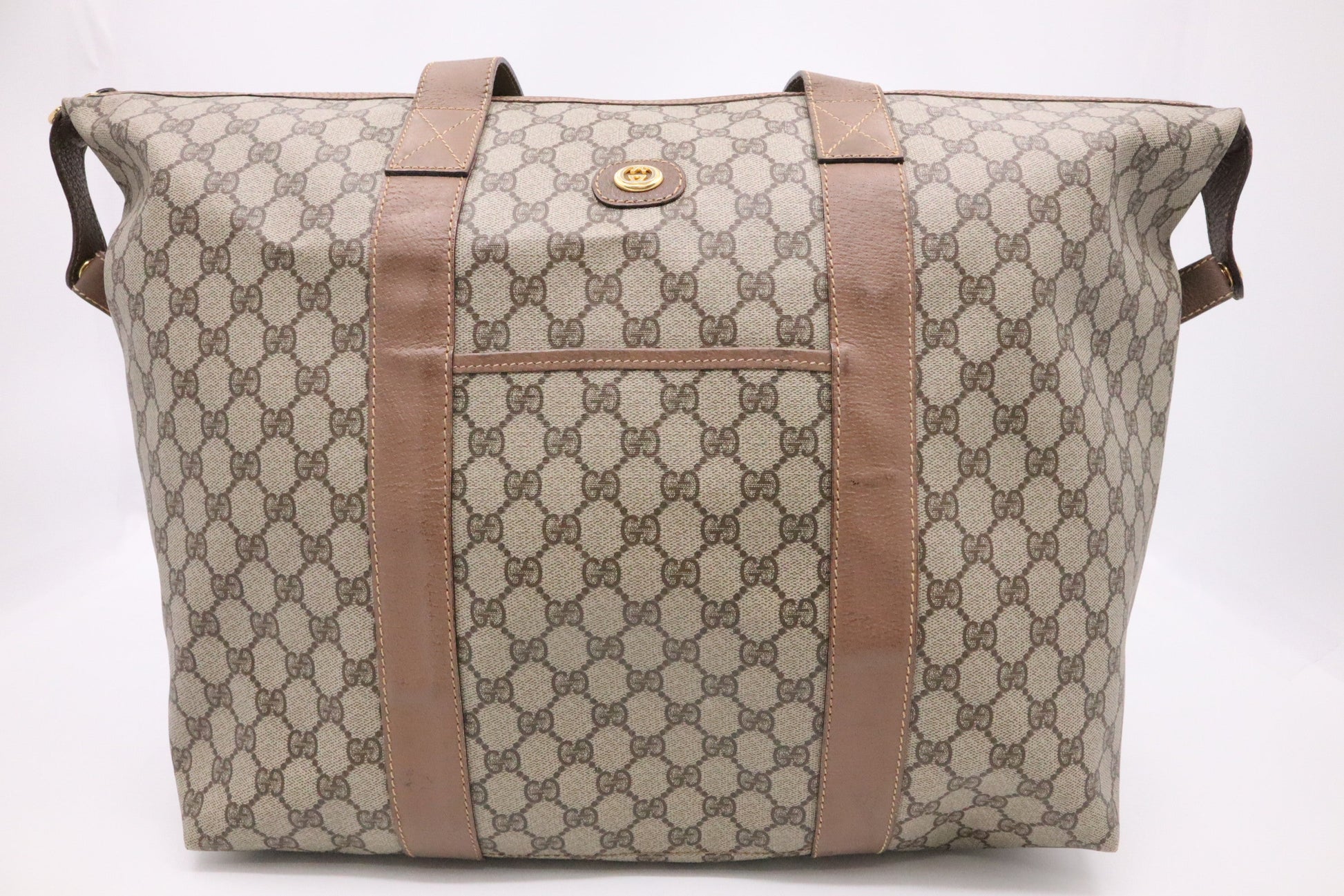 Gucci Travel Tote in GG Supreme Canvas