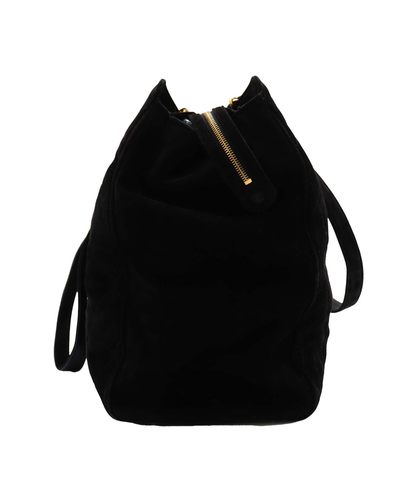 Chanel Black Suede Supermodel Tote DXBS3355