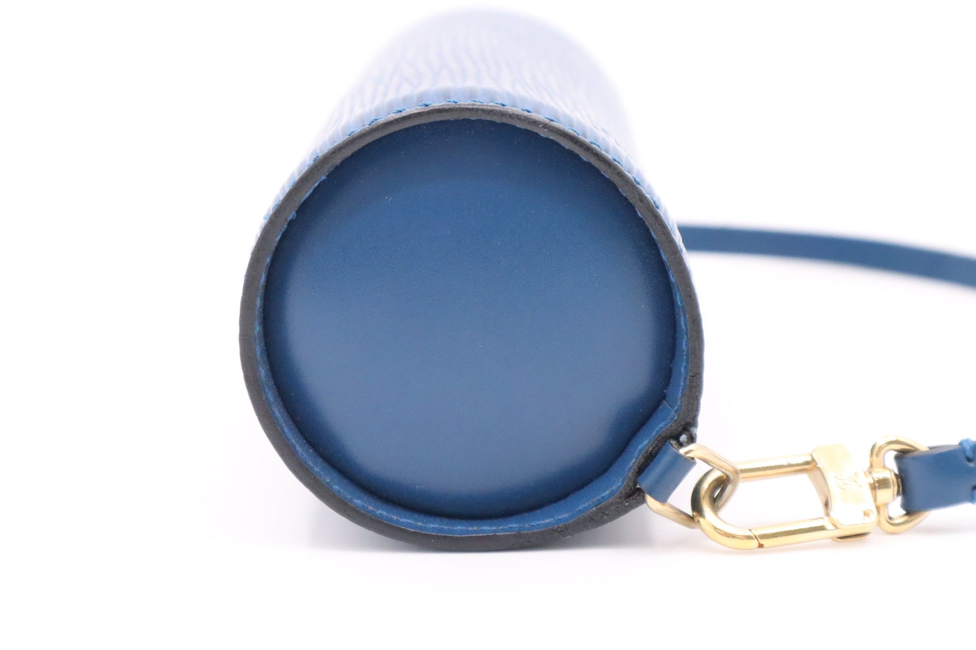 Louis Vuitton Papillon Pouch in Blue Epi Leather