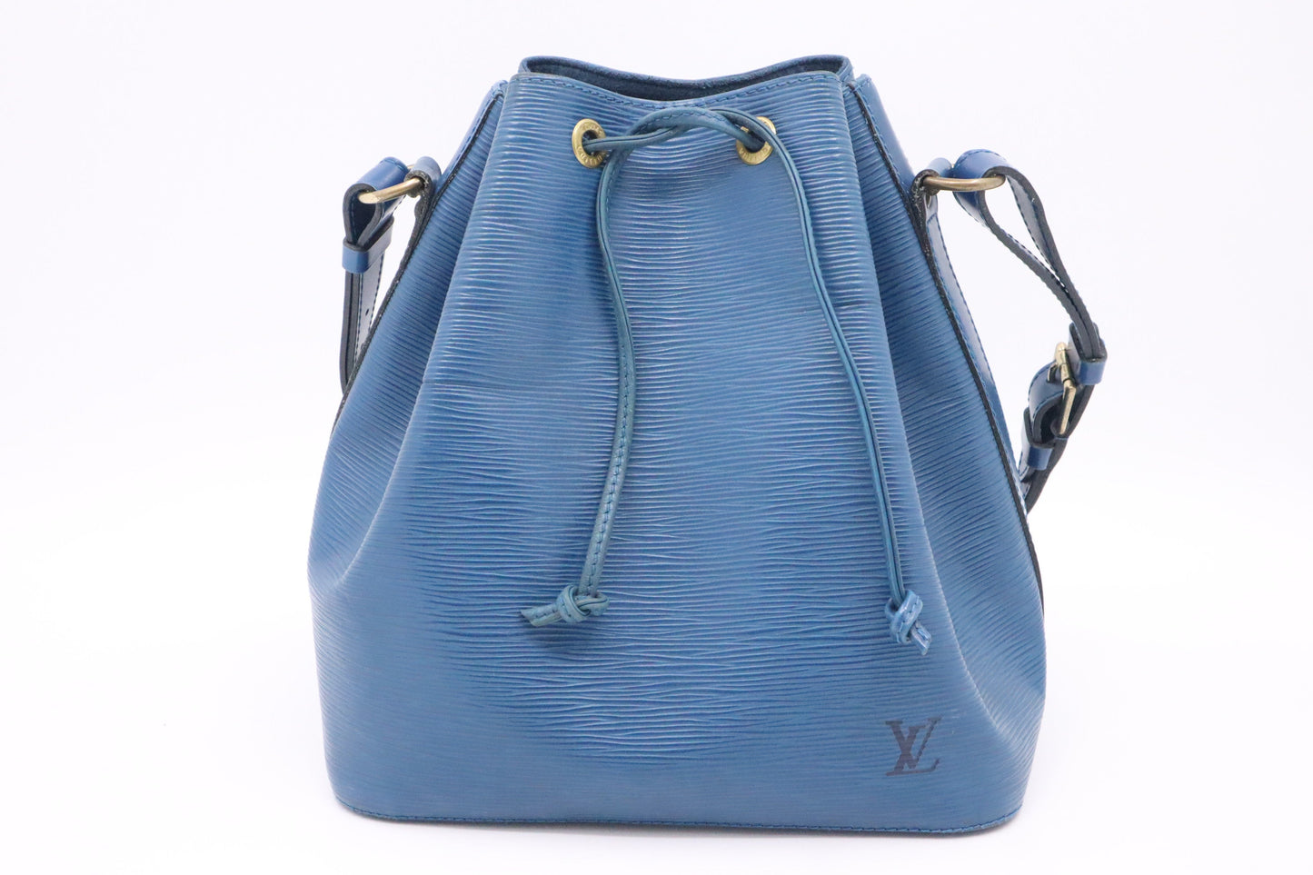 Louis Vuitton Petit Noe in Blue Epi Leather