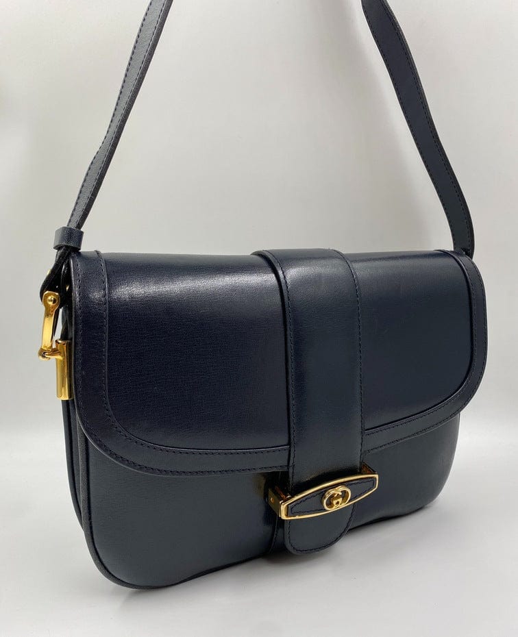 Gucci Leather Shoulder Bag Style 6
