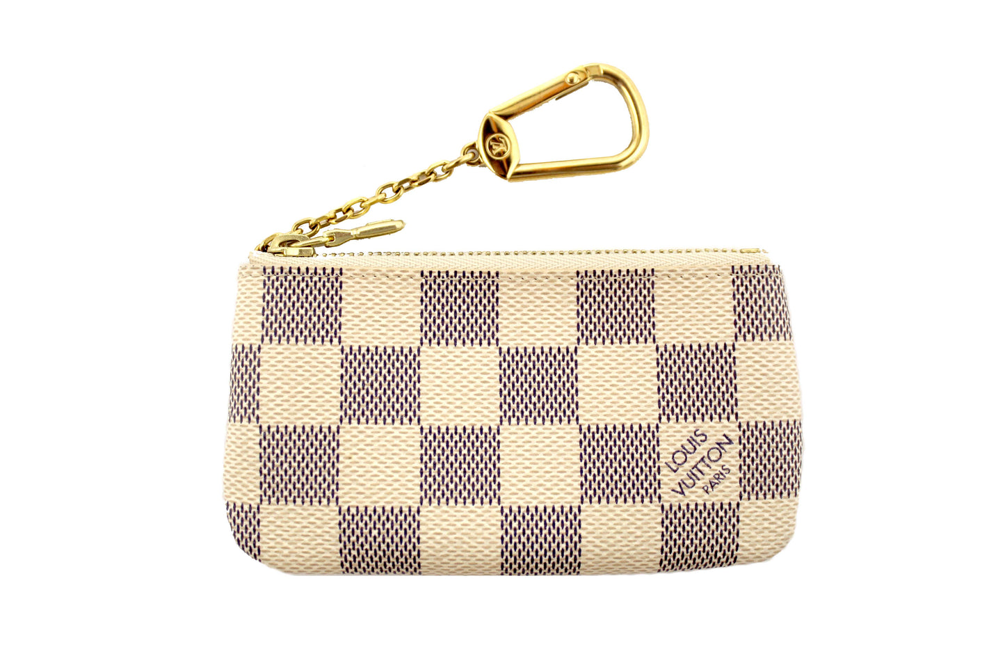 Louis Vuitton Damier Azur Canvas Key Pouch