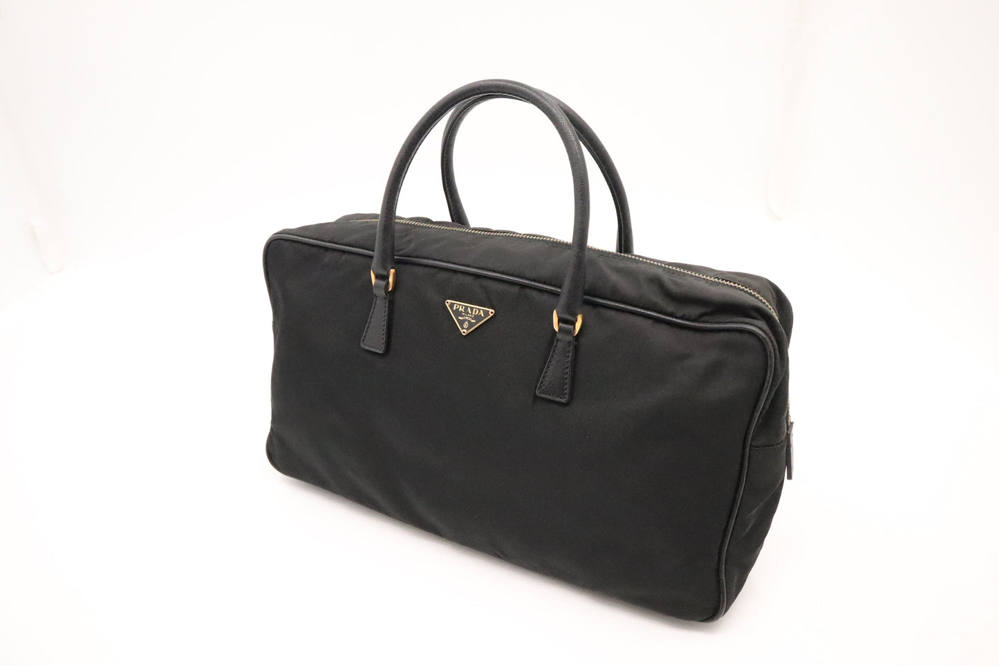 Prada Handbag in Black Nylon