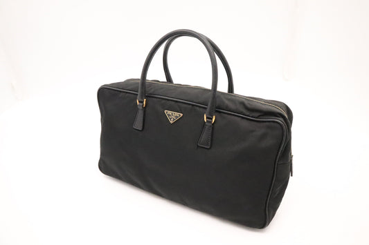 Prada Handbag in Black Nylon