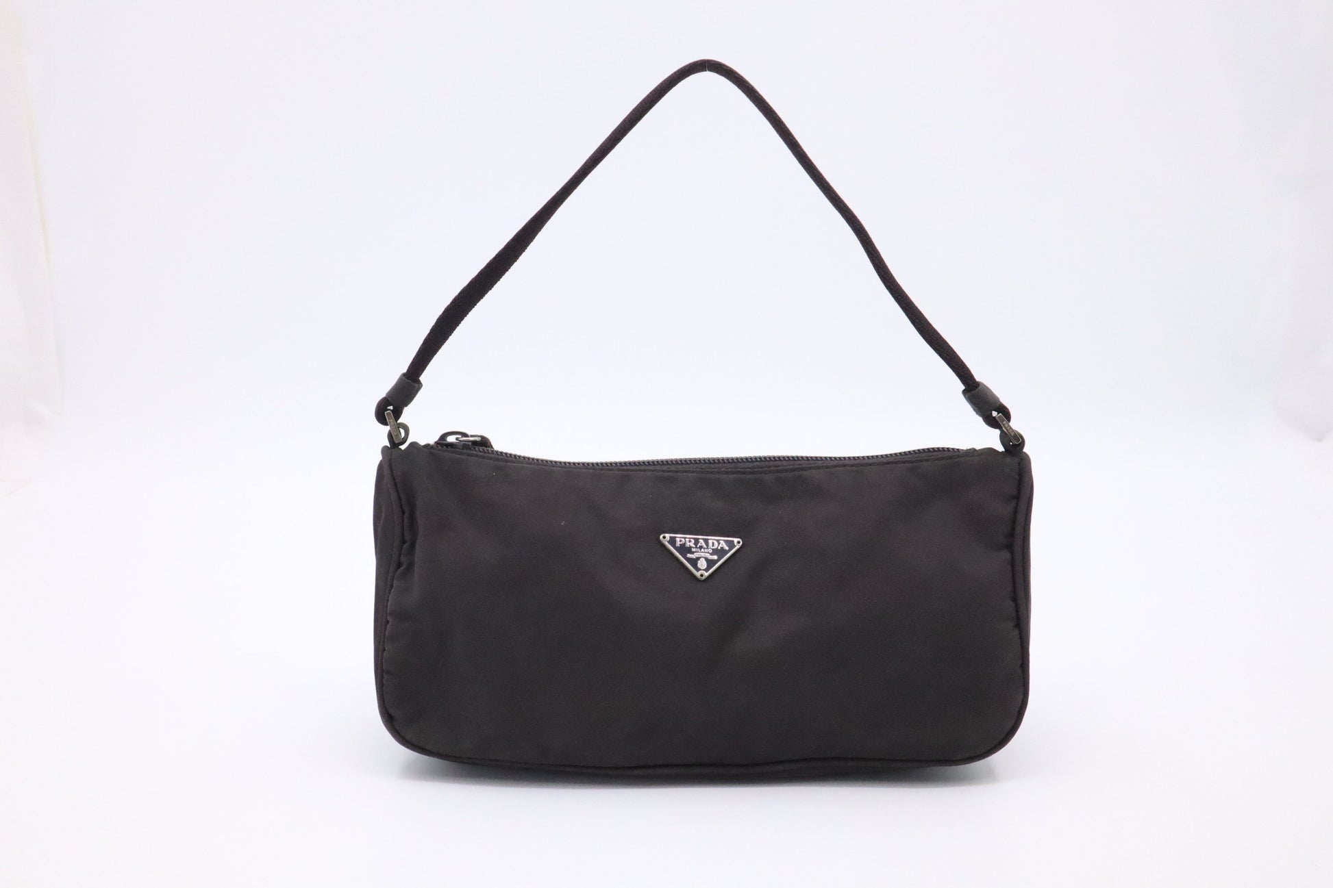 Prada Handbag in Brown Nylon