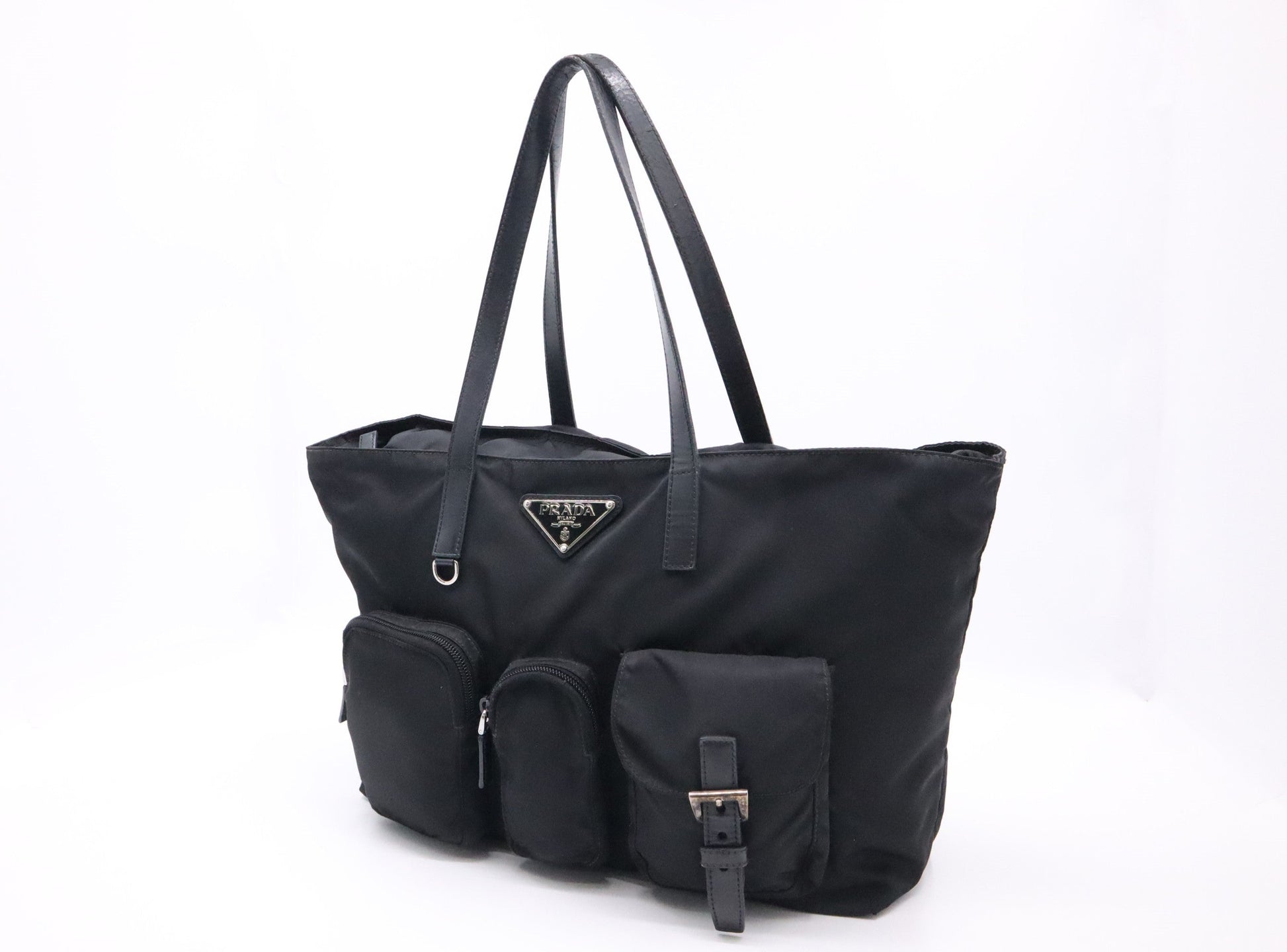 Prada Tote in Black Nylon