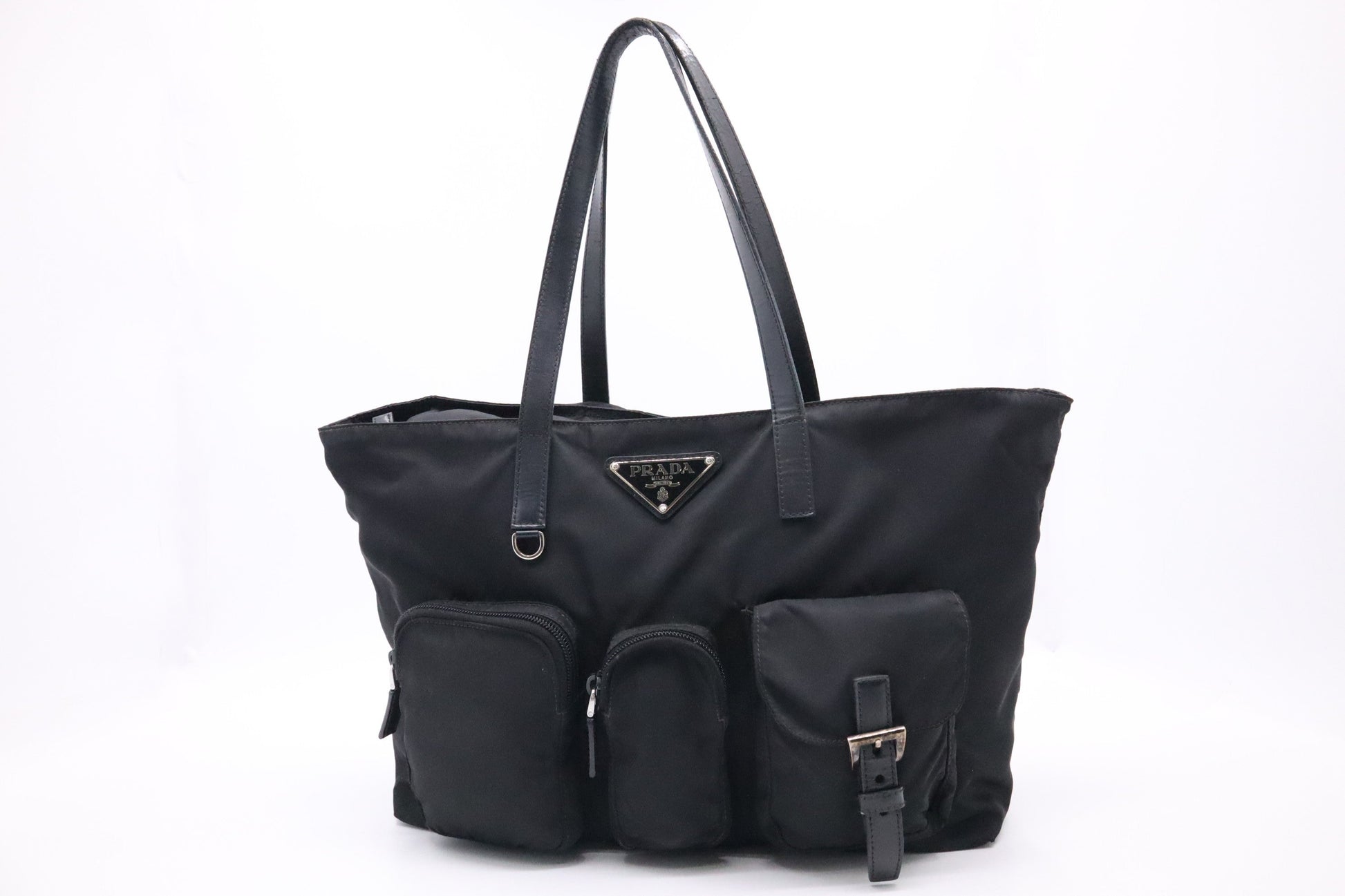 Prada Tote in Black Nylon