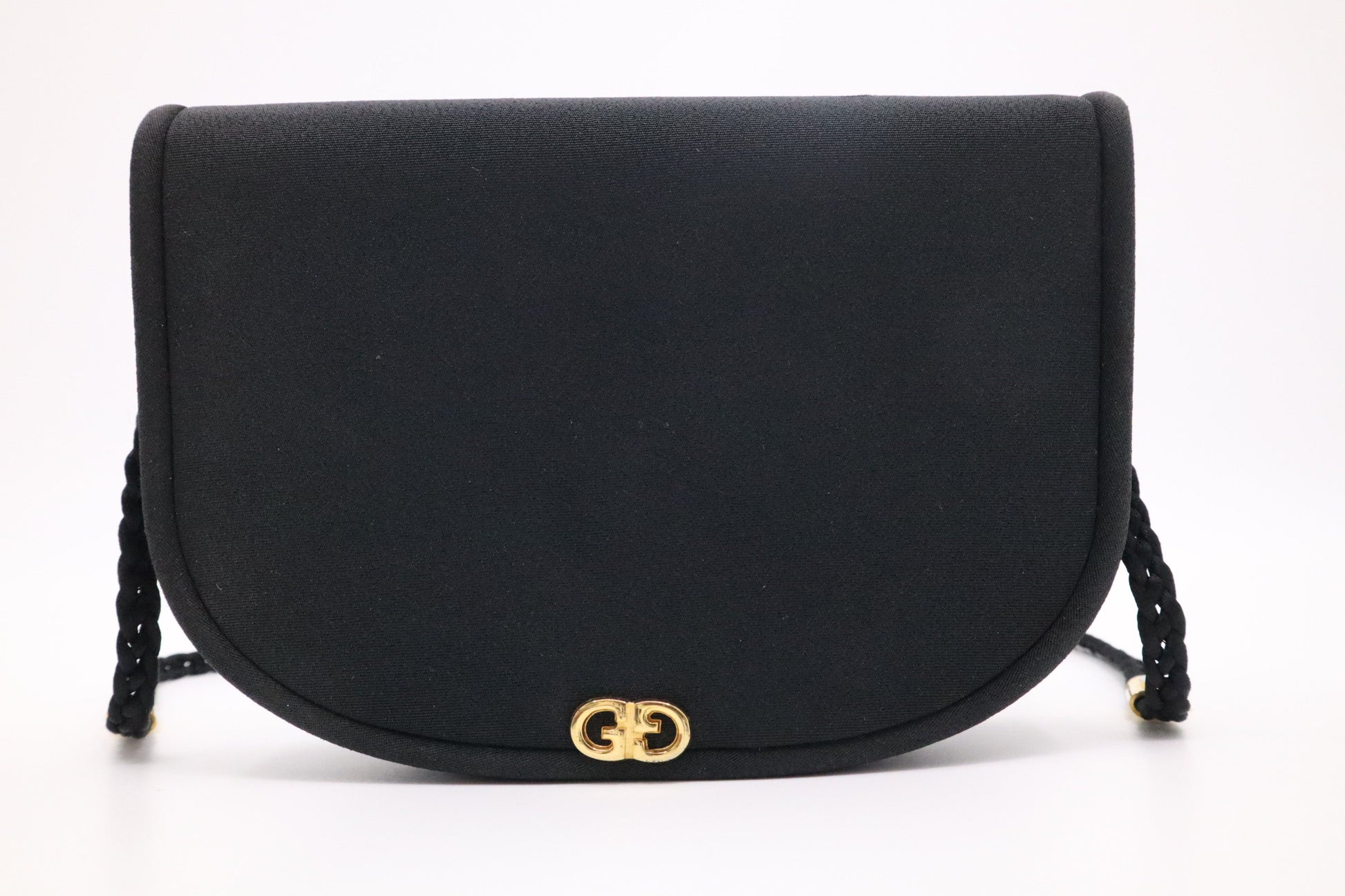 Gucci Shoulder Bag in Black Canvas
