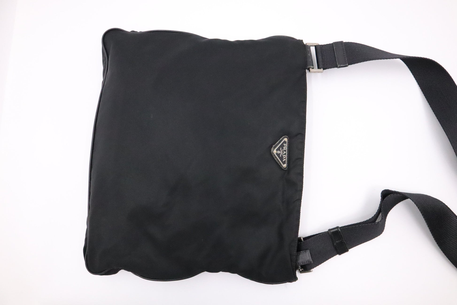 Prada Shoulder Bag in Green Nylon - Style 2