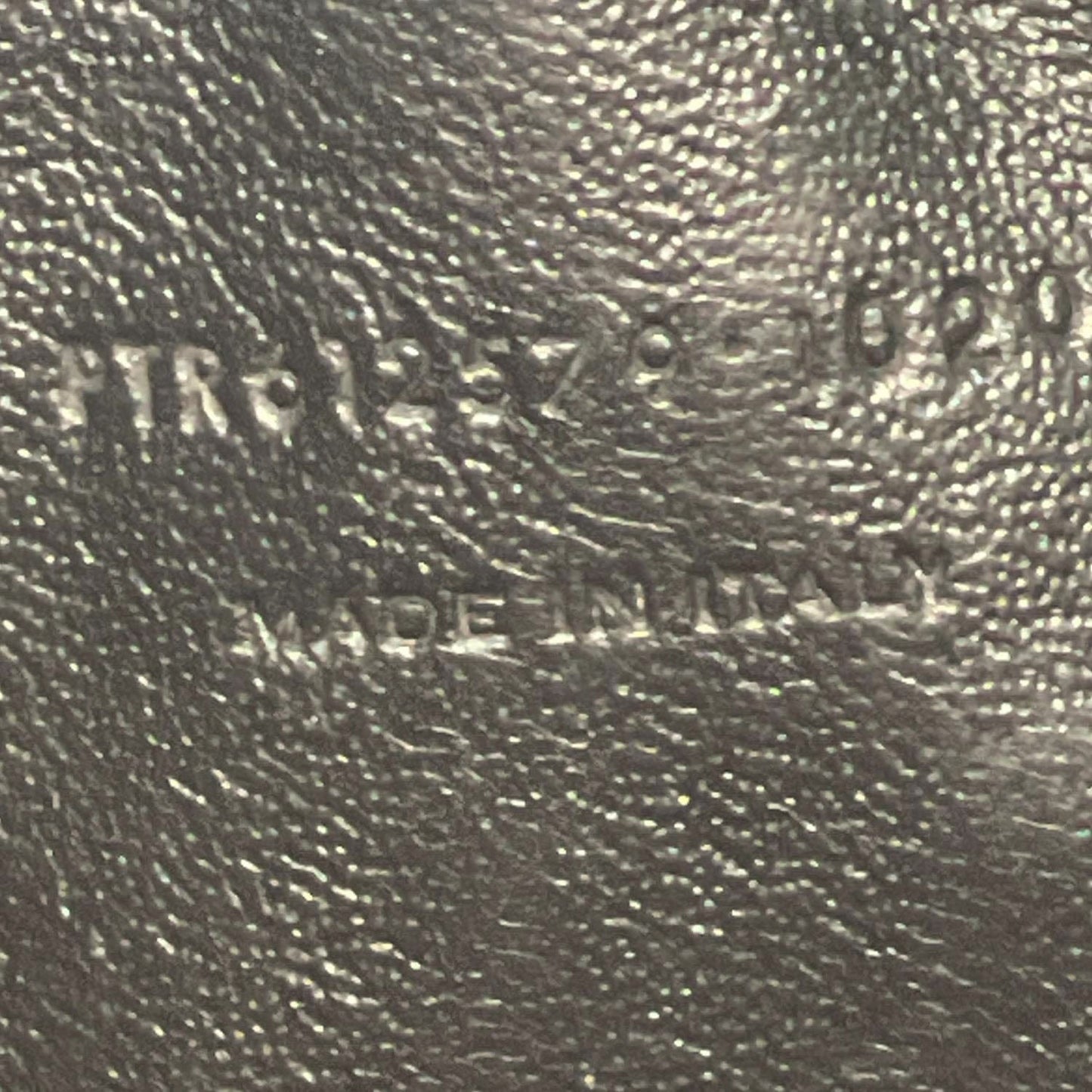 SAINT LAURENT Lou Chevron Leather Camera Bag Black