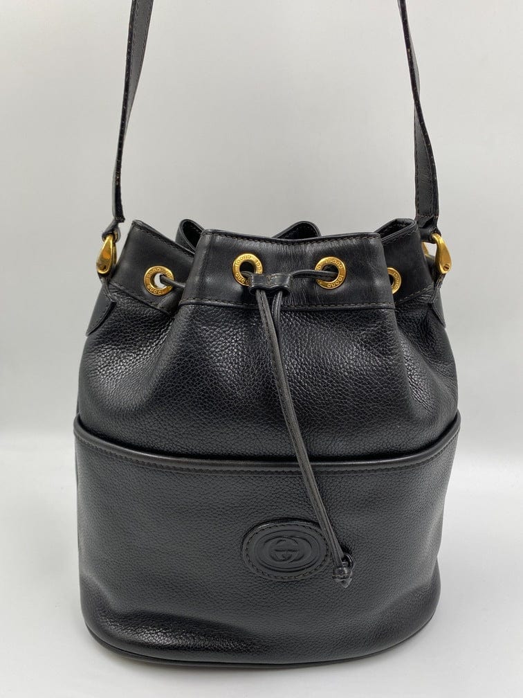 Gucci Black Leather Crossbody Style 6