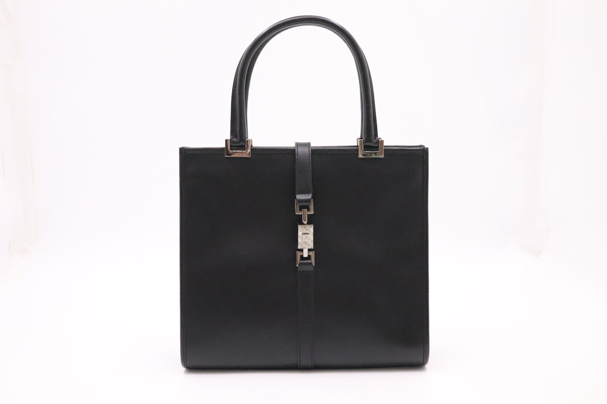 Gucci Jackie Handbag in Black Leather