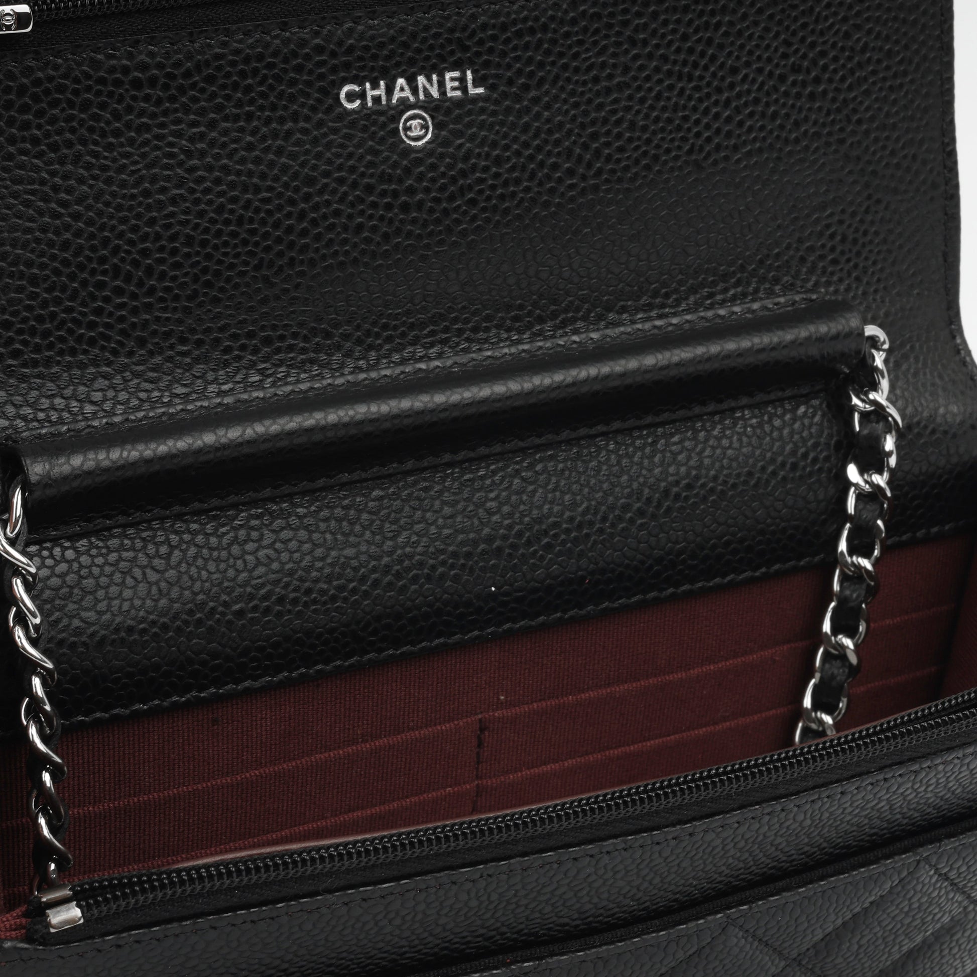 Chanel Classic Wallet on Chain