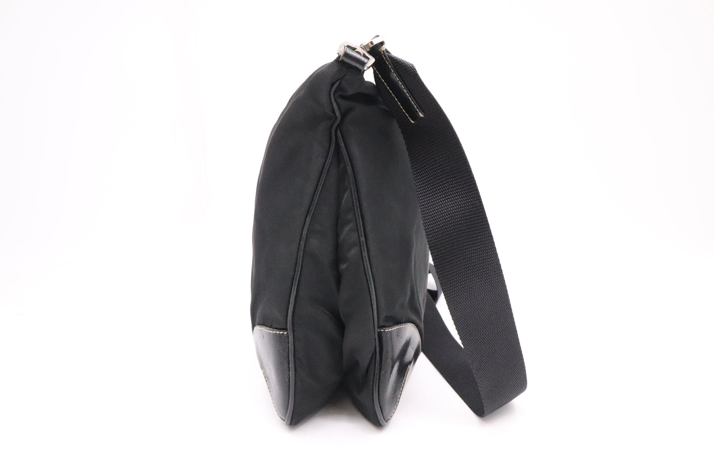 Prada Square Crossbody in Black Nylon - Style 4