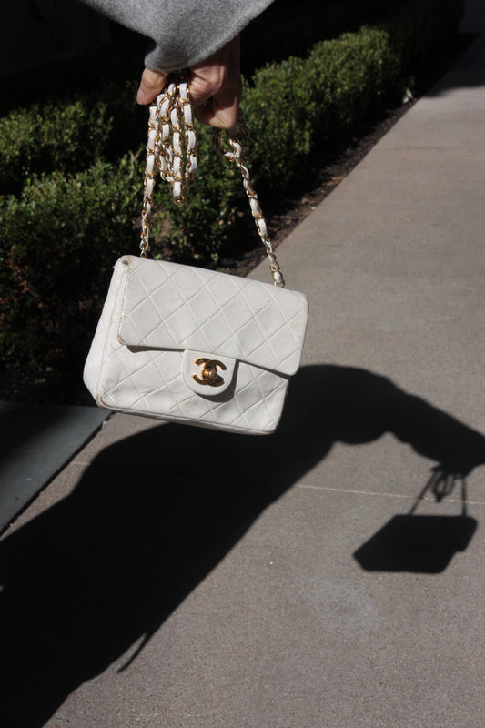 Chanel Quilted Classic Mini Square Flap Bag