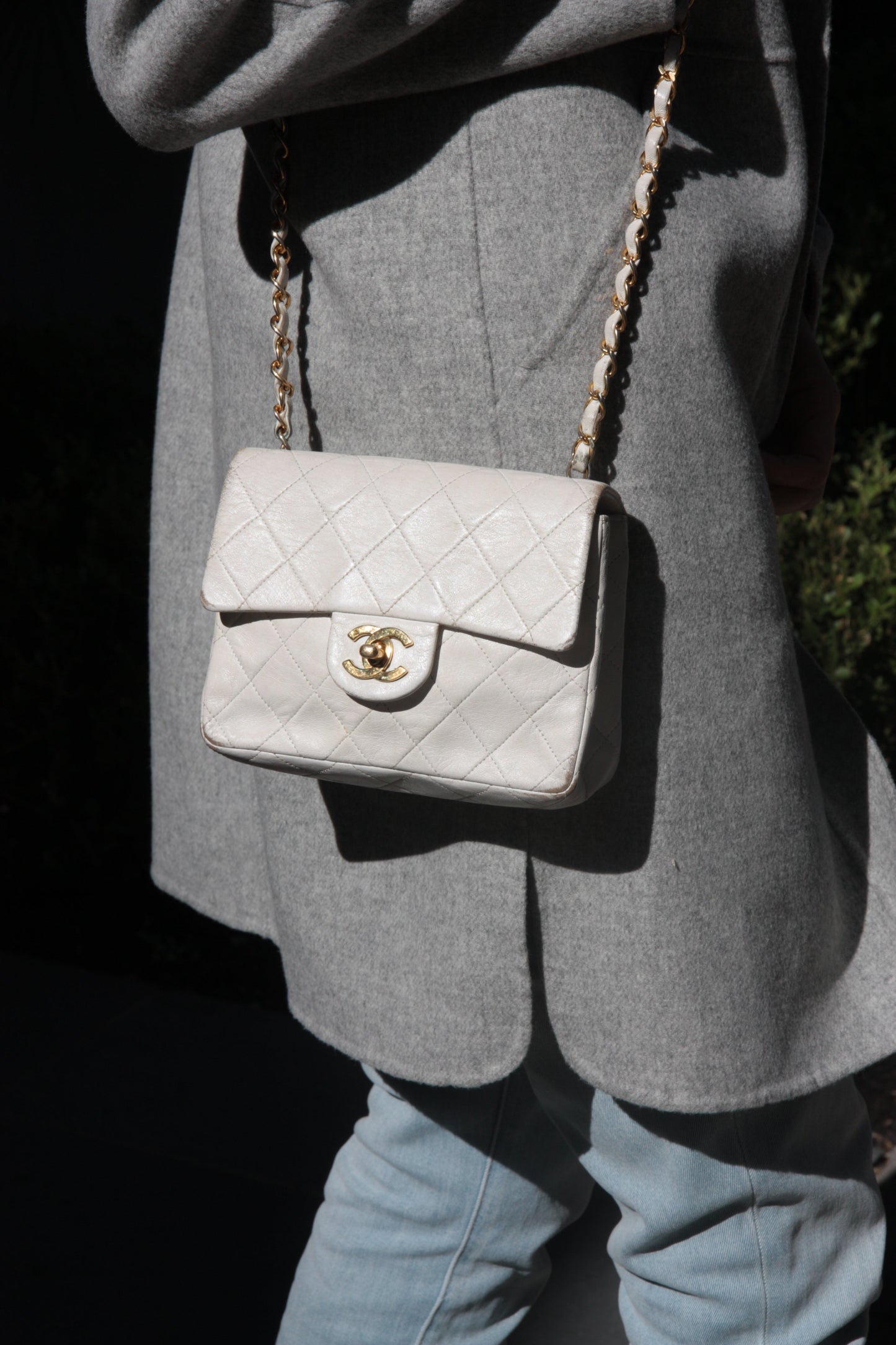 Chanel Quilted Classic Mini Square Flap Bag