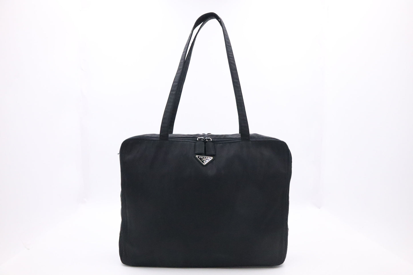 Prada Business Bag in Black Nylon - Style 2