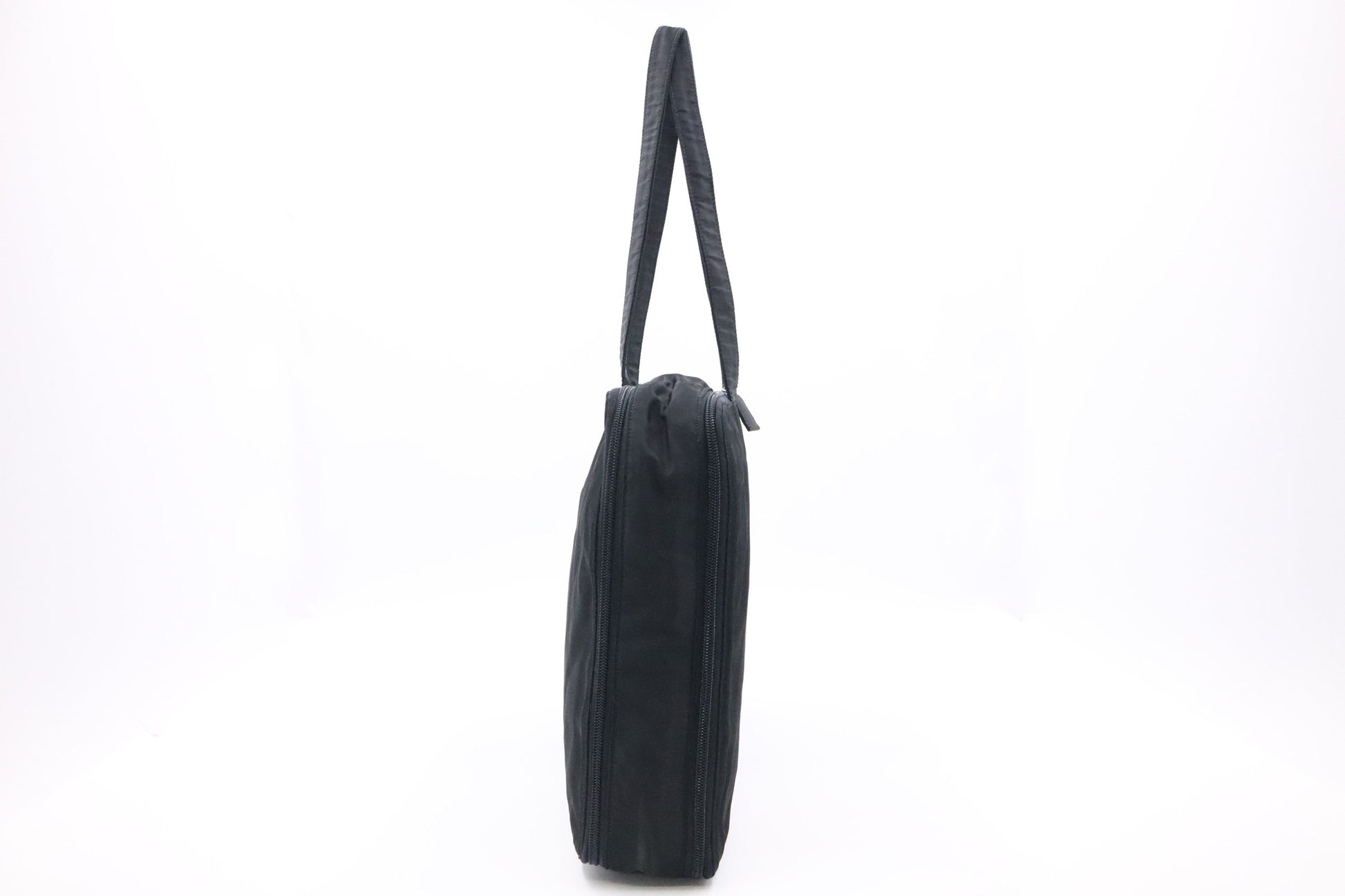 Prada Business Bag in Black Nylon - Style 2