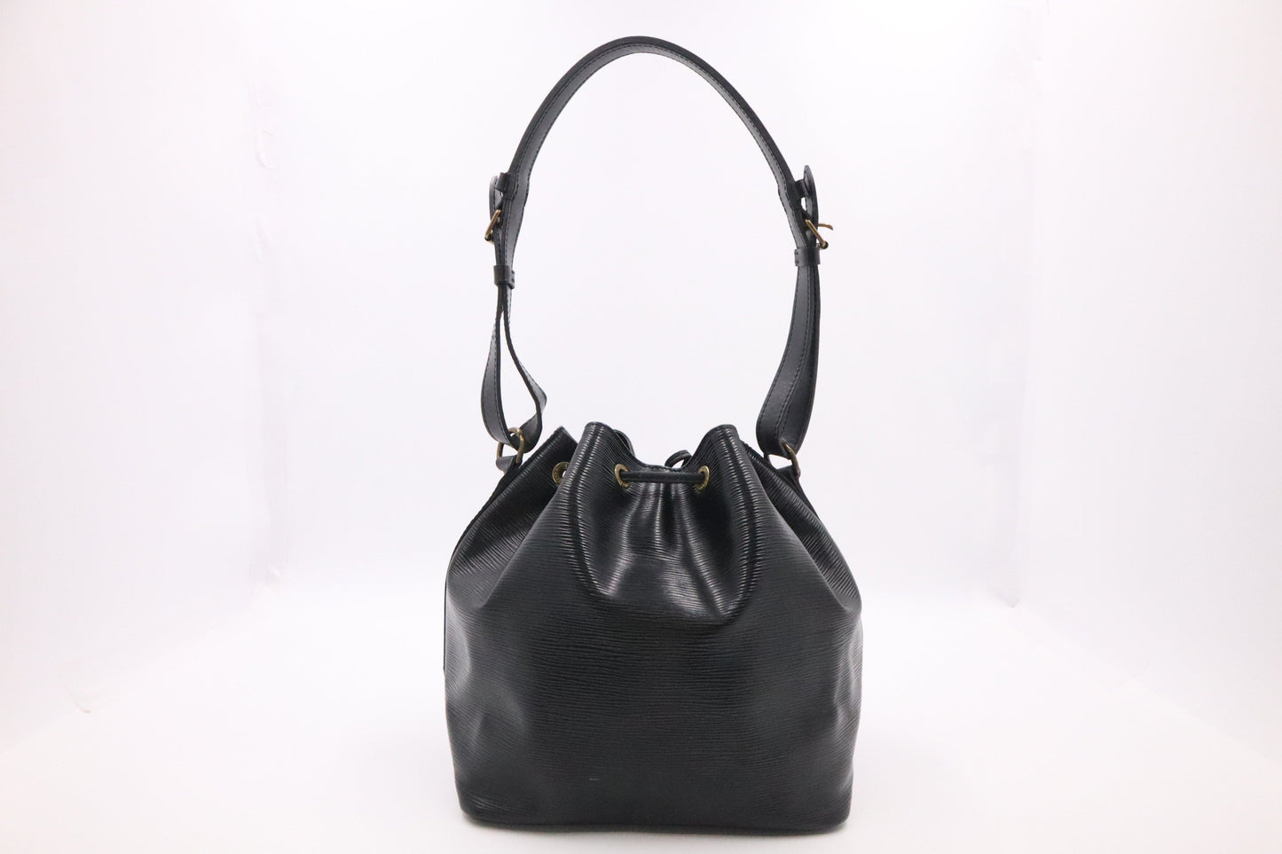 Louis Vuitton Petit Noe in Black Epi Leather