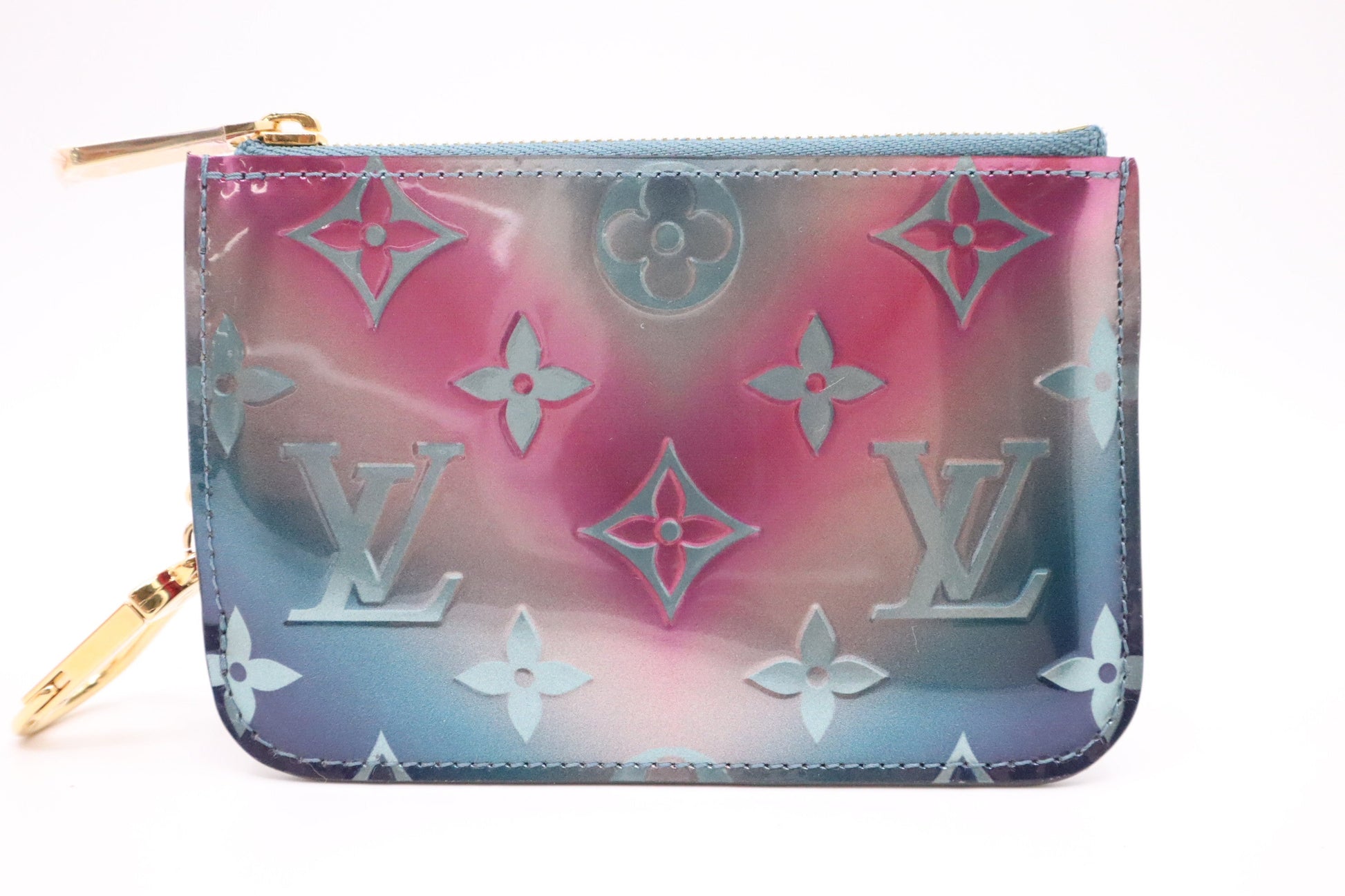 Louis Vuitton Pochette Clés in Degrade Vernis Leather