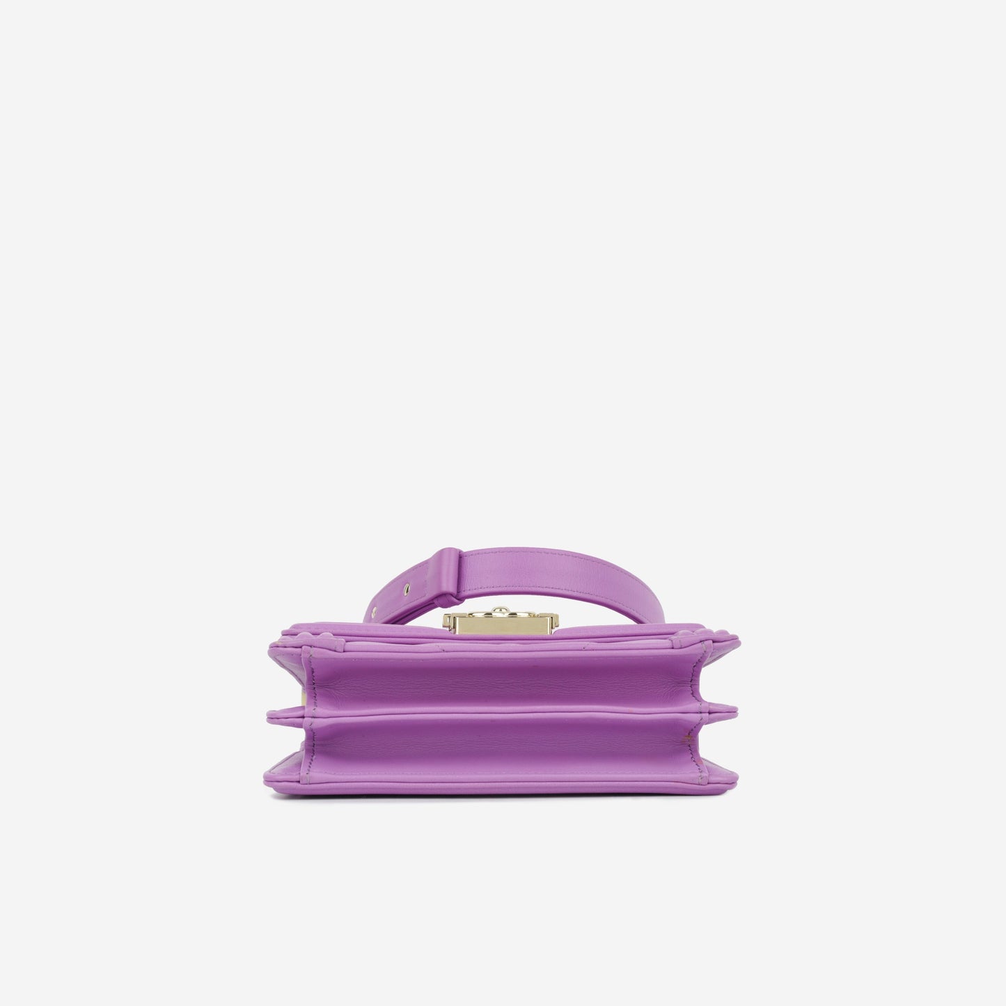 Chanel North South Boy Bag - Purple