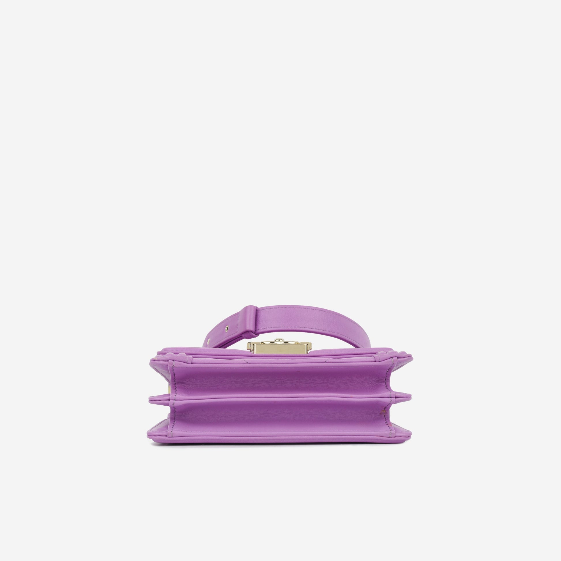 Chanel North South Boy Bag - Purple