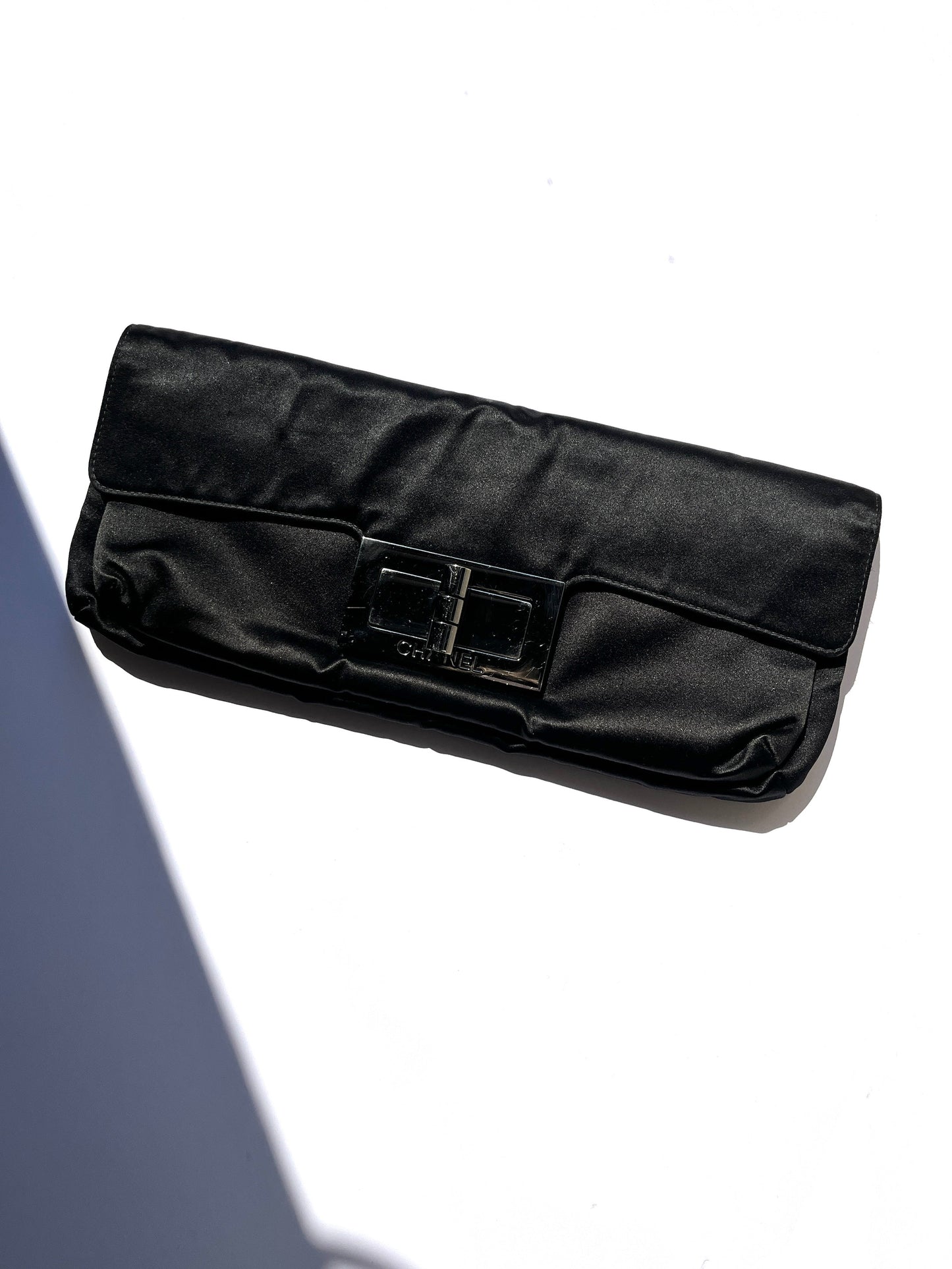 CHANEL Reissue Satin Clutch Bag