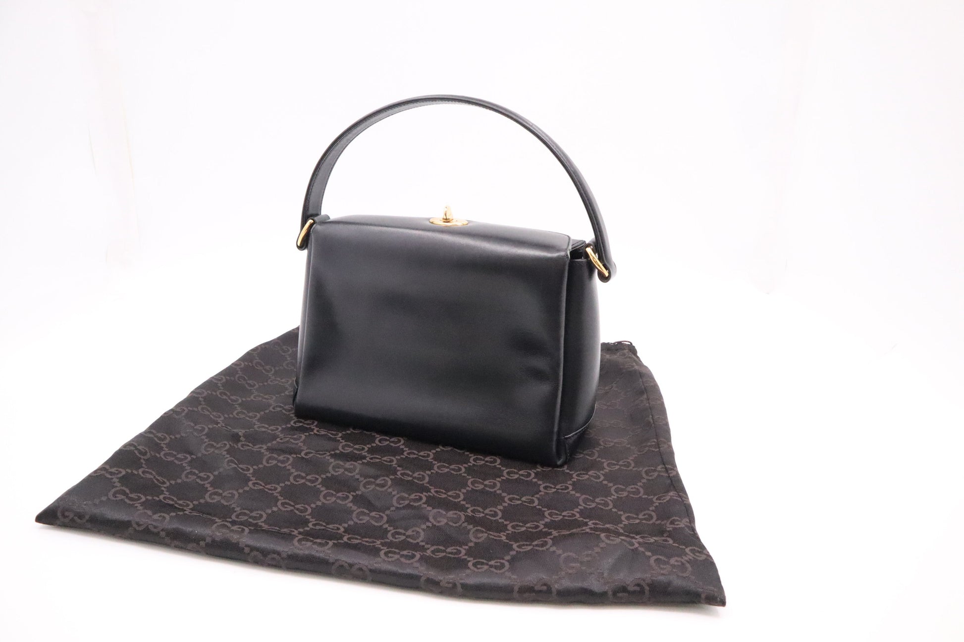 Gucci Handbag in Black Leather