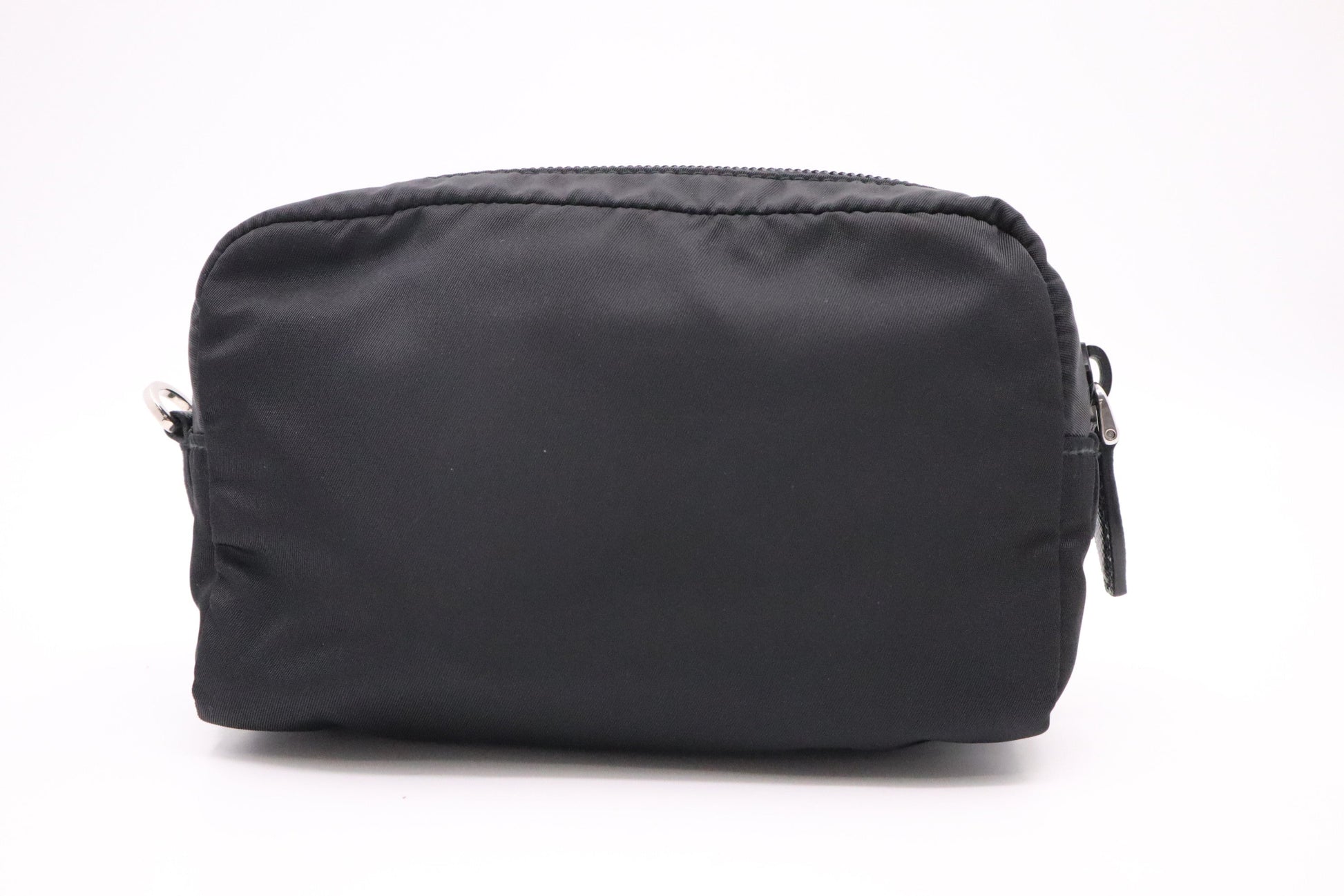 Prada Pouch in Black Nylon Canvas