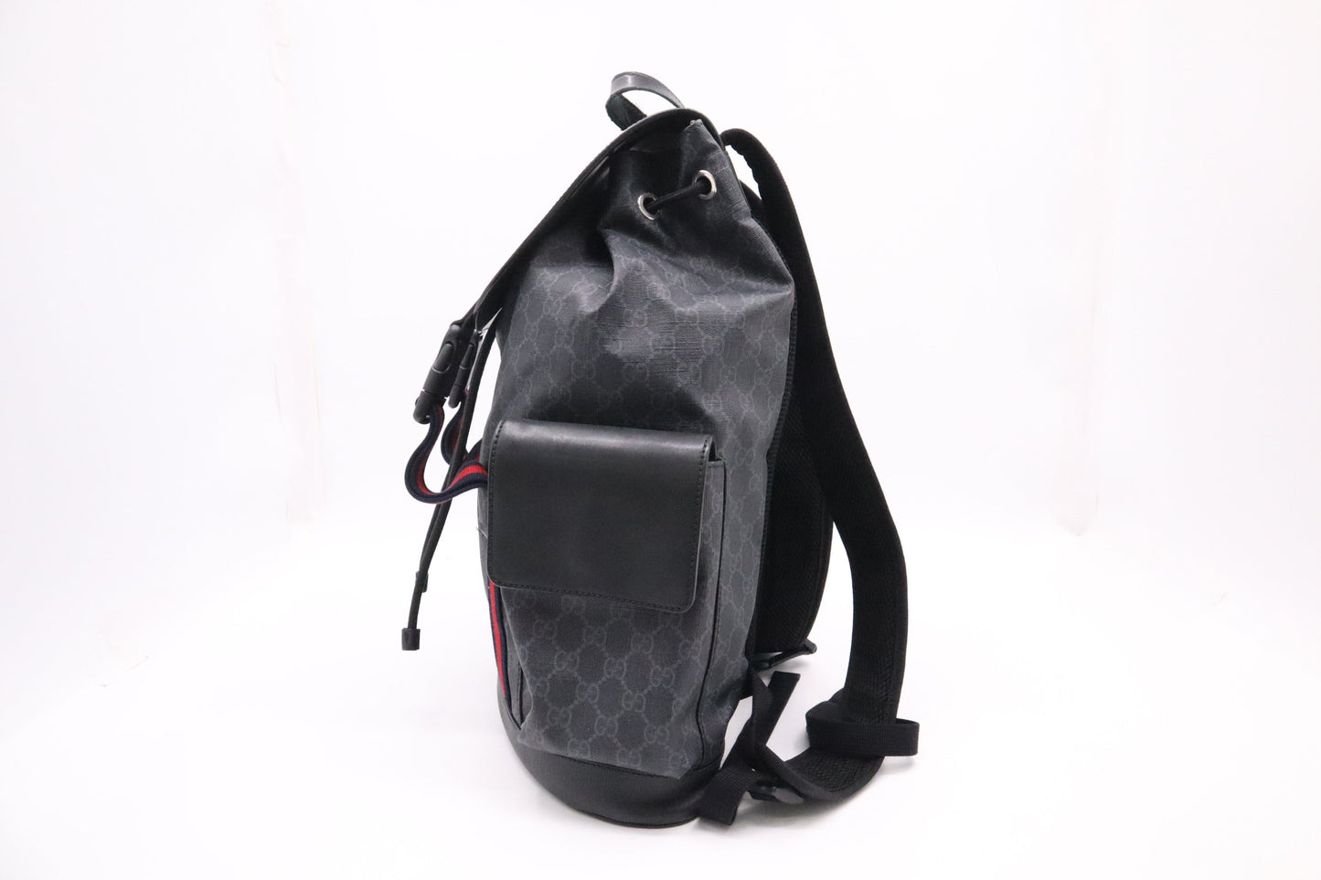 Gucci Backpack in Black GG Supreme Canvas