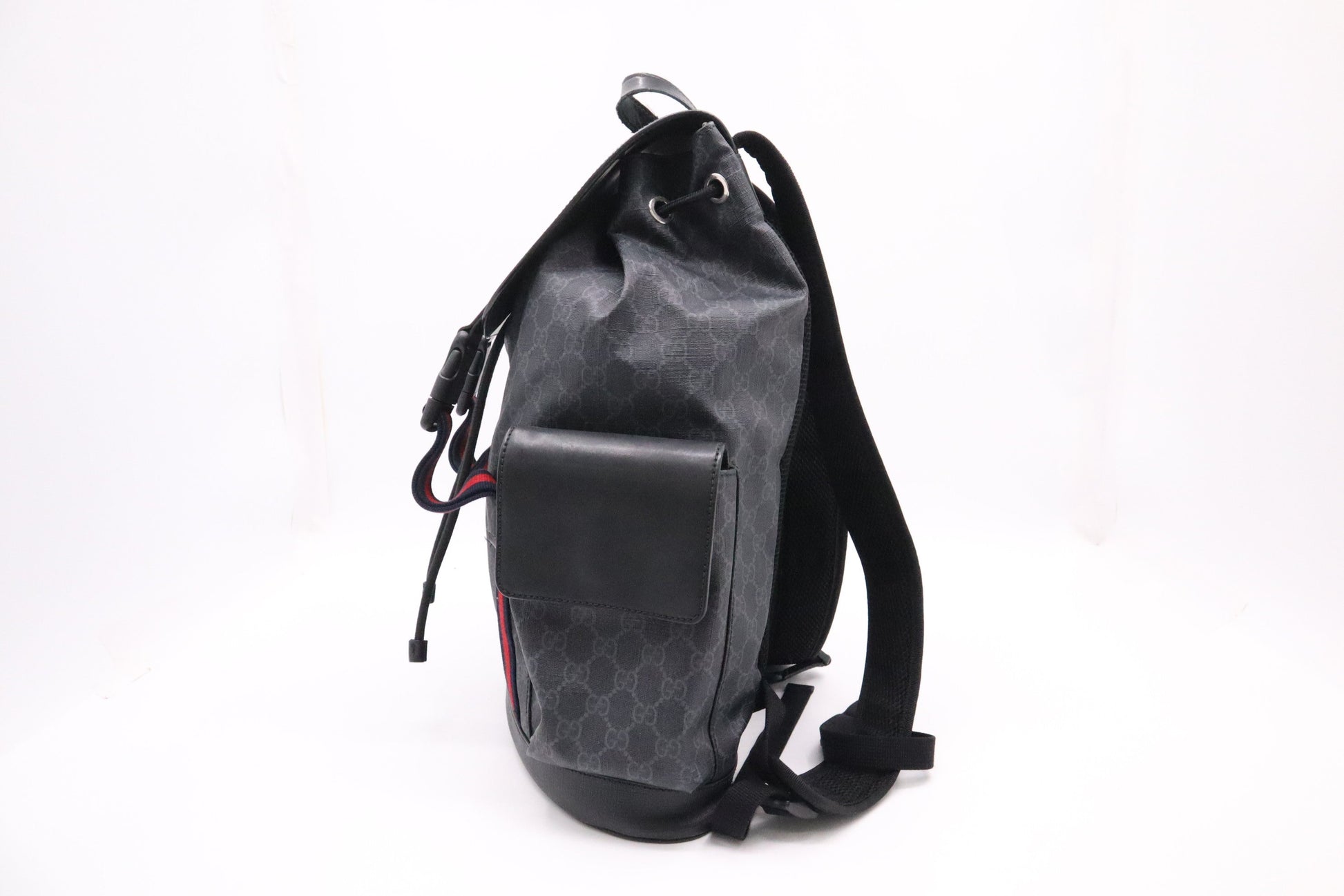Gucci Backpack in Black GG Supreme Canvas