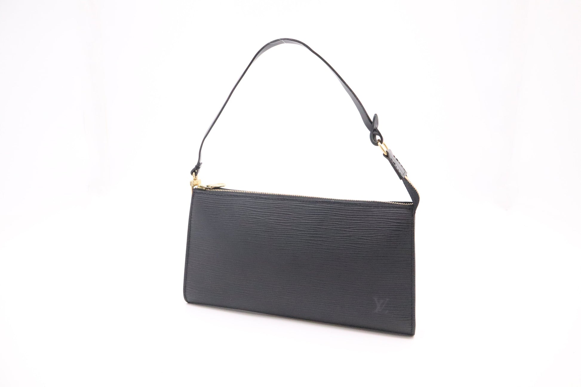 Louis Vuitton Pochette Accessoires in Black Epi Leather