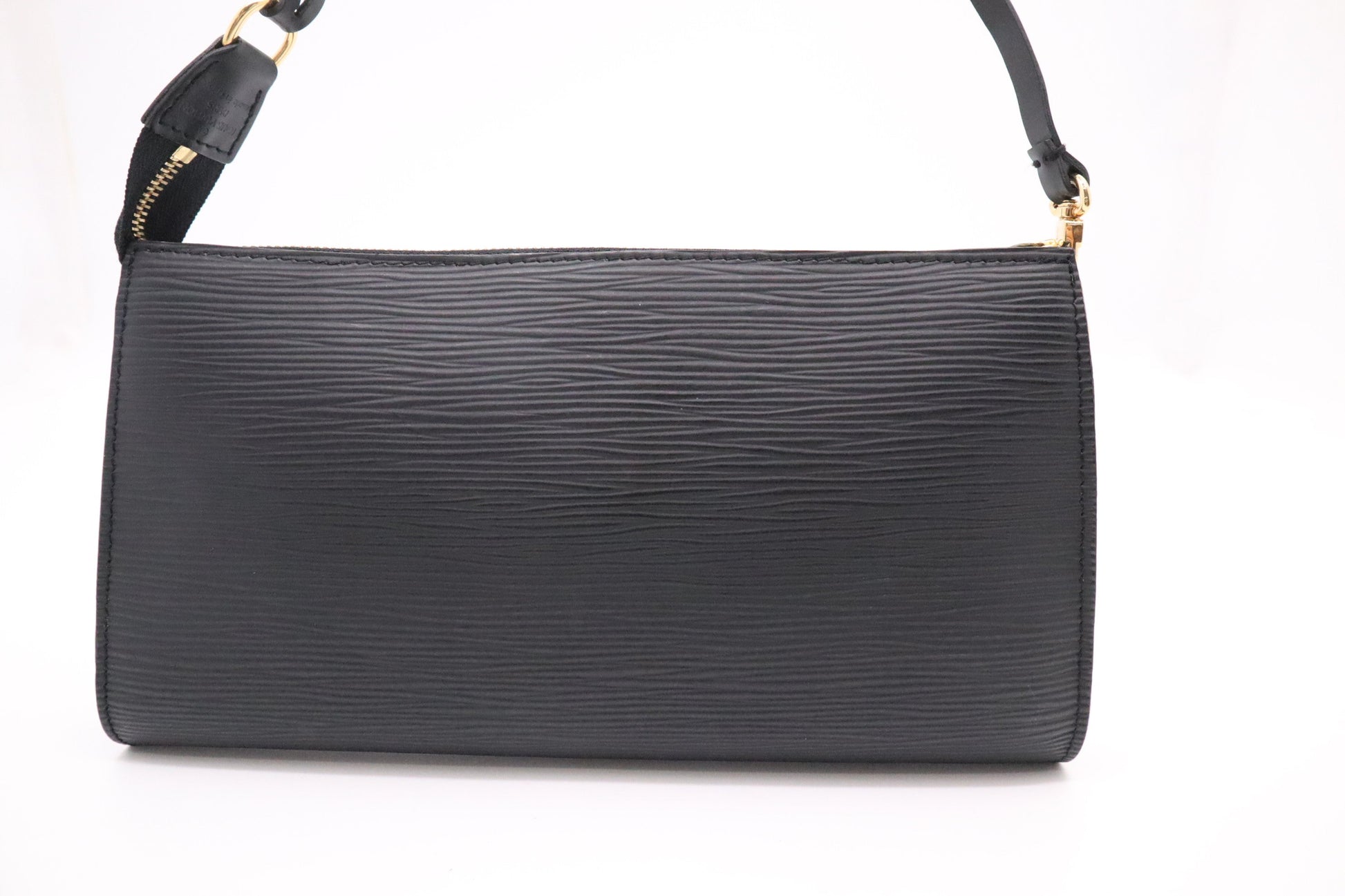 Louis Vuitton Pochette Accessoires in Black Epi Leather