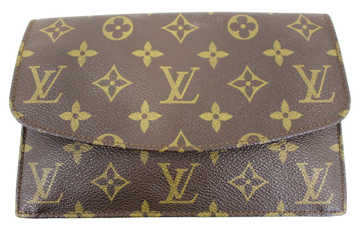 LOUIS VUITTON Monogram Canvas Pochette Rabat Clutch