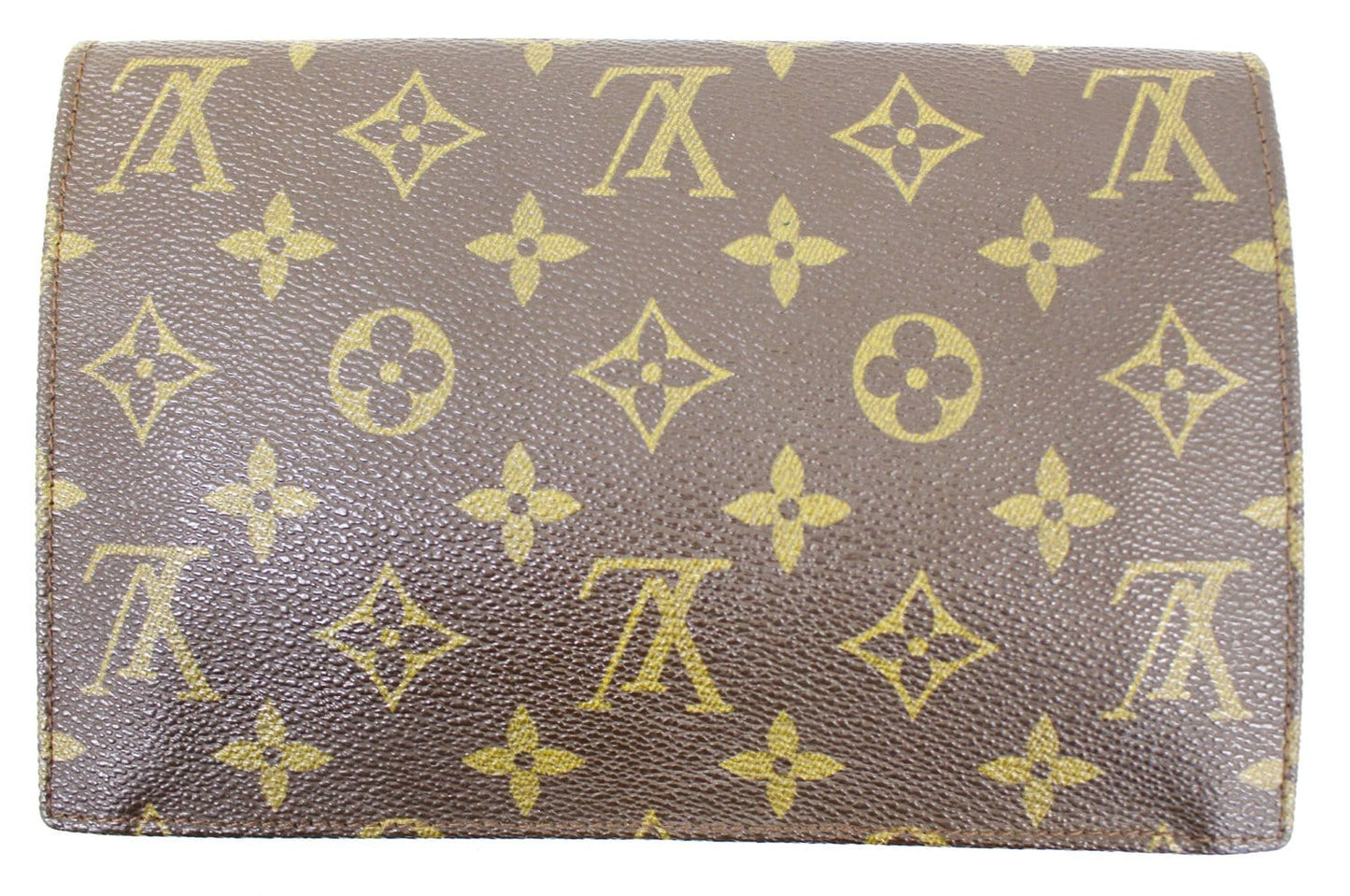 LOUIS VUITTON Monogram Canvas Pochette Rabat Clutch