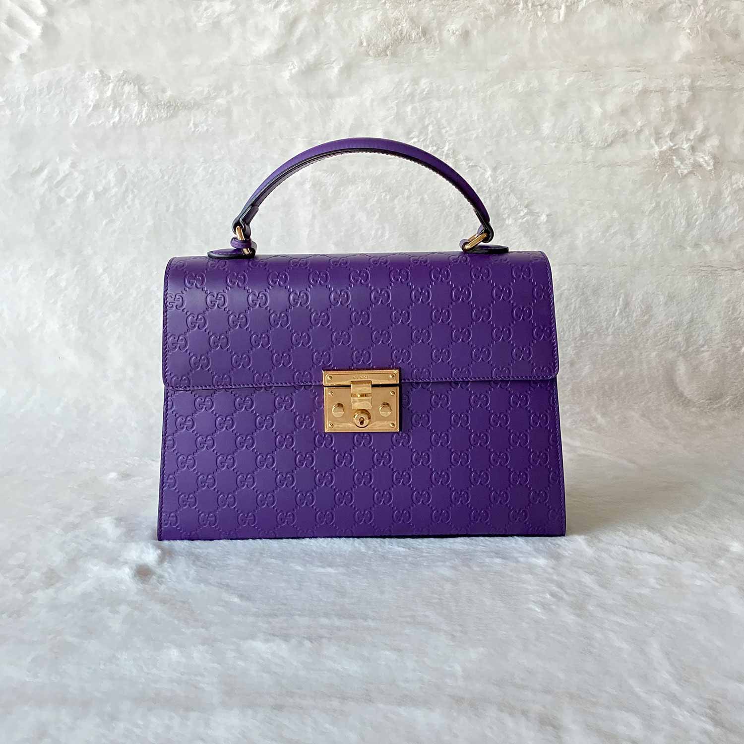 Gucci Padlock Leather Shoulder Bag Style 2
