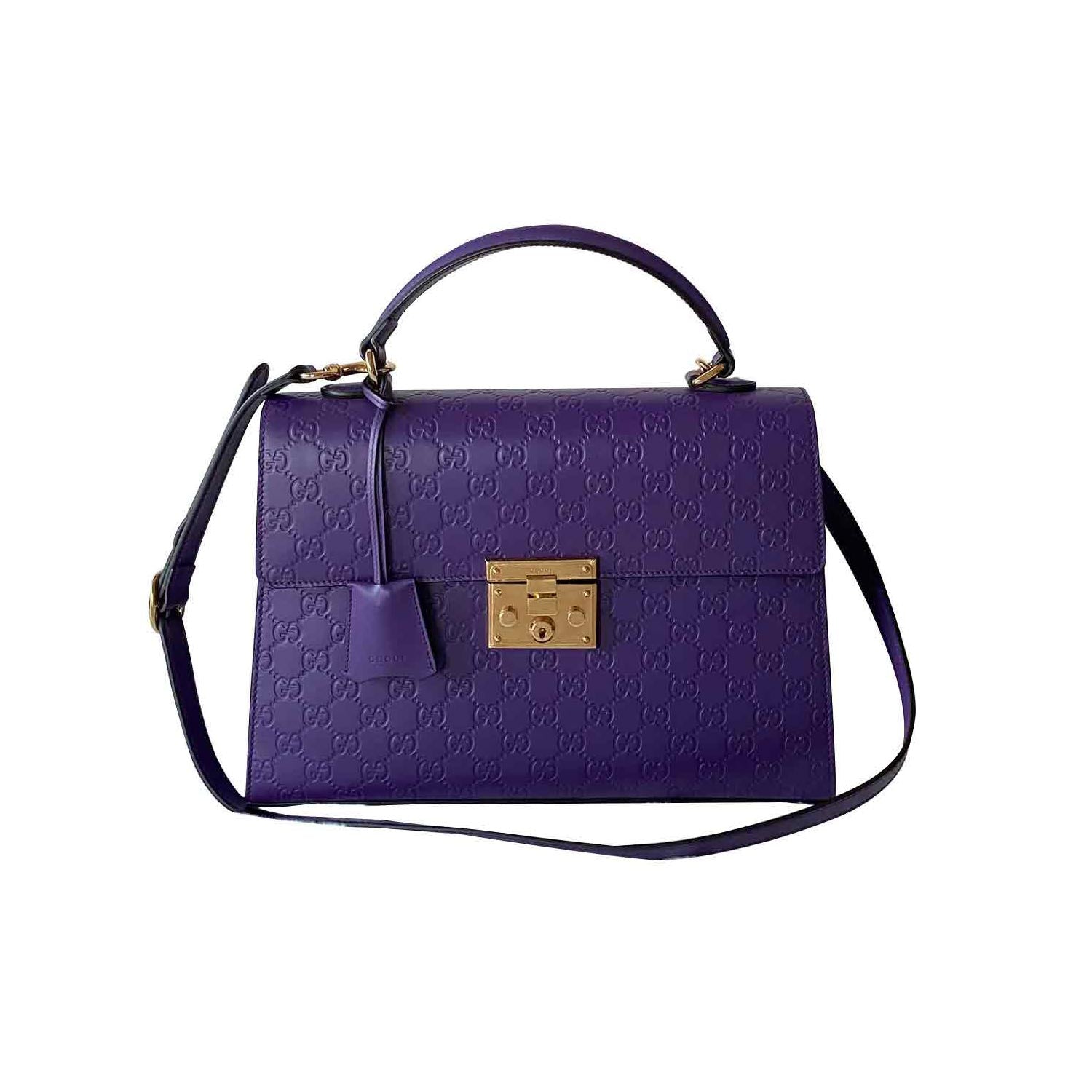 Gucci Padlock Leather Shoulder Bag Style 2