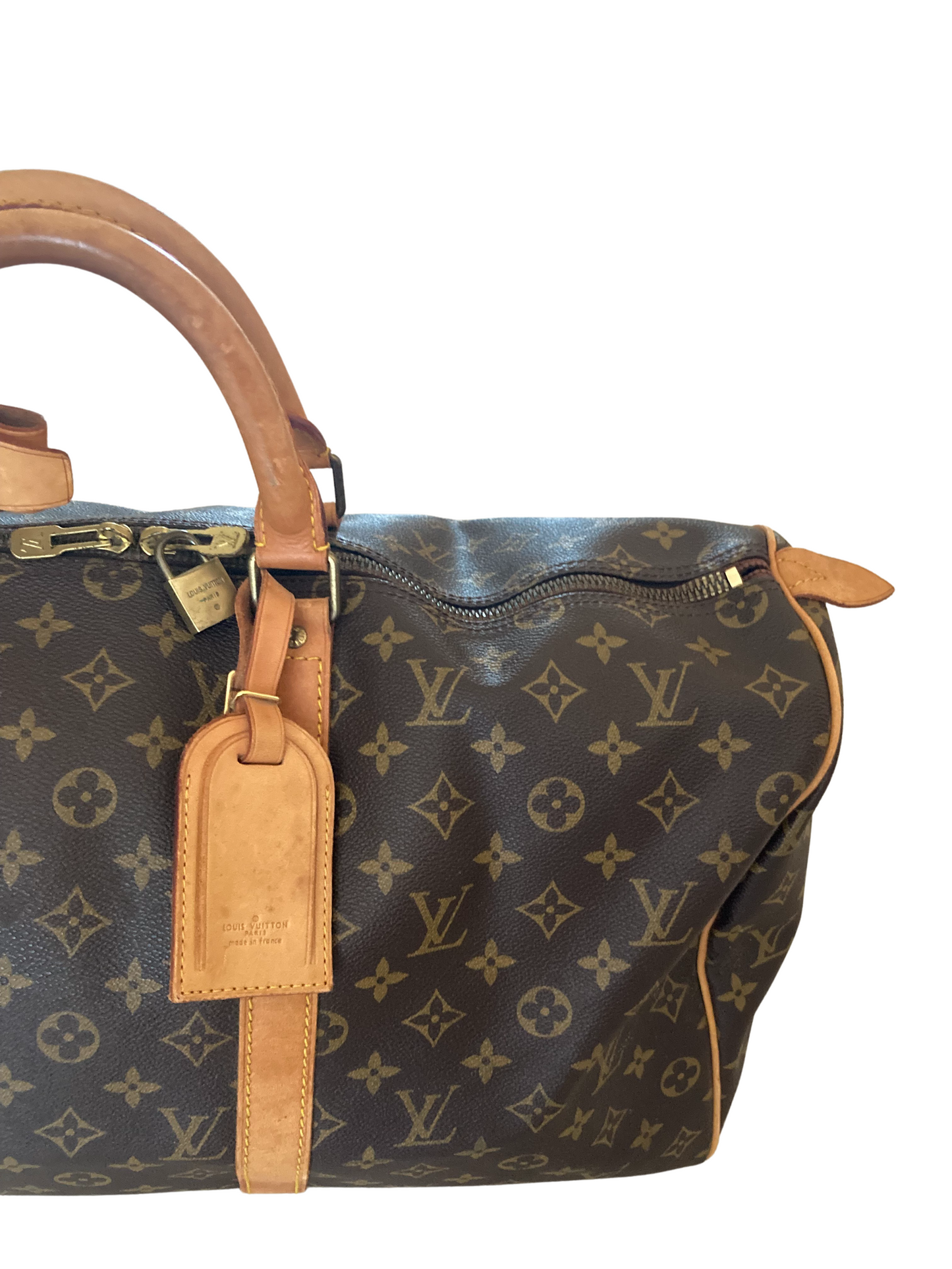 Louis Vuitton Keepall 50 Monogram Boston Bag