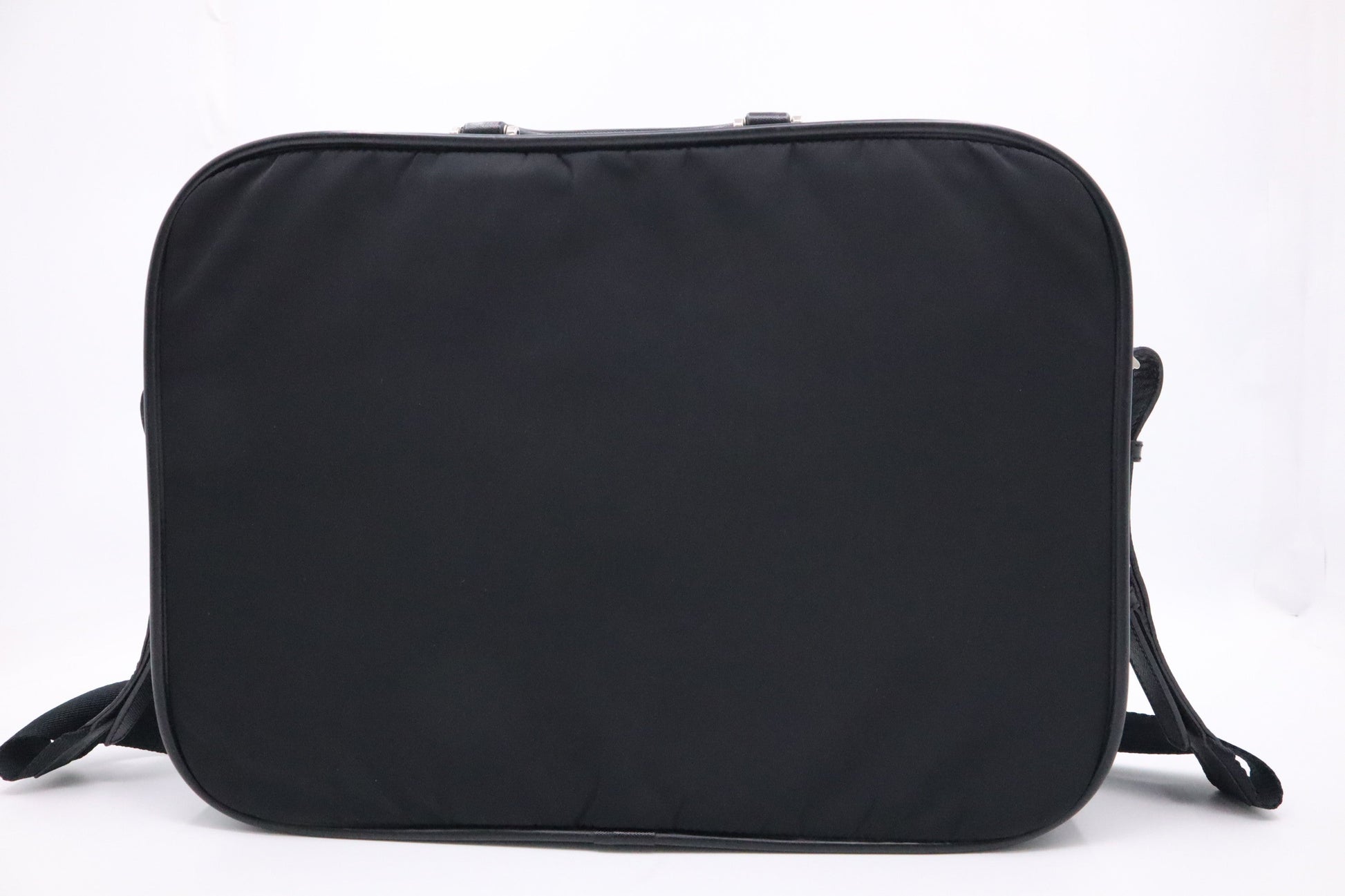Prada Business Bag in Black Nylon Canvas