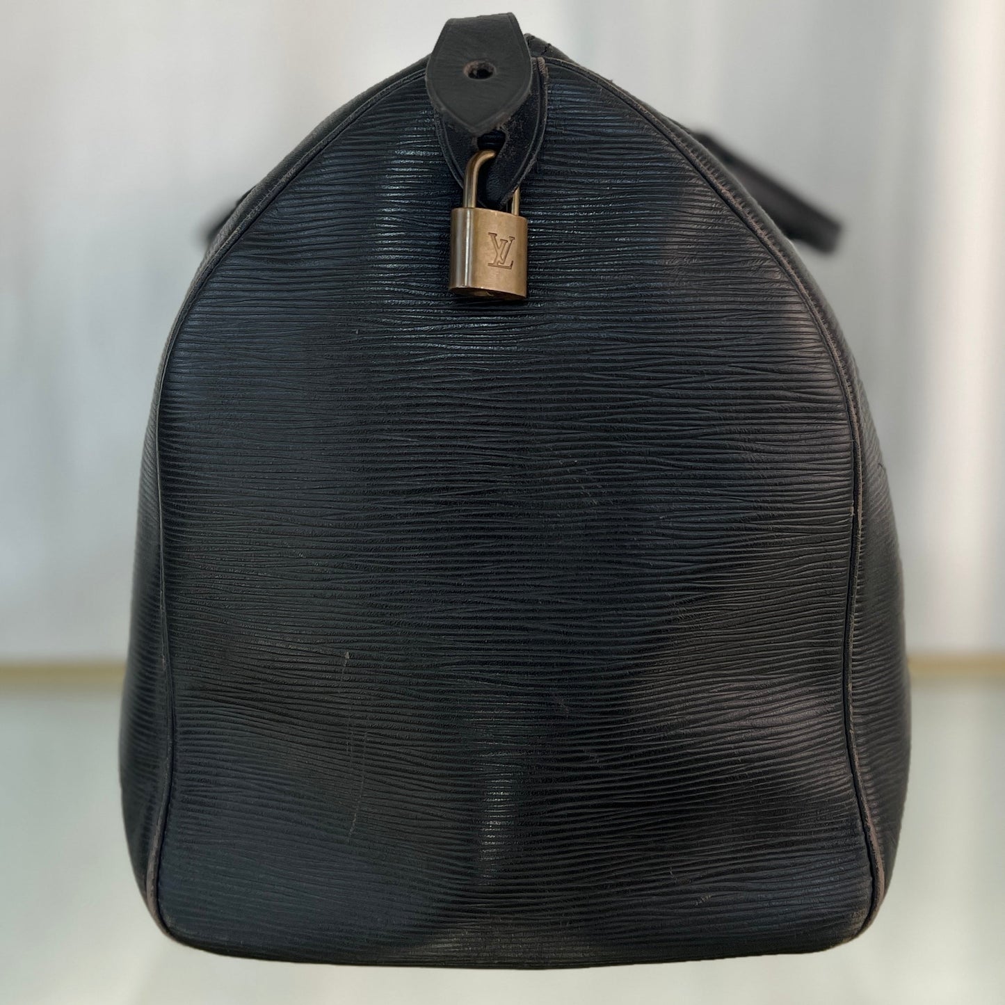 LOUIS VUITTON Black Epi Leather Crossbody
