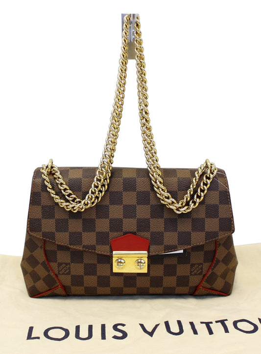 LOUIS VUITTON Ca ssa Clutch Damier Ebene Shoulder Bag