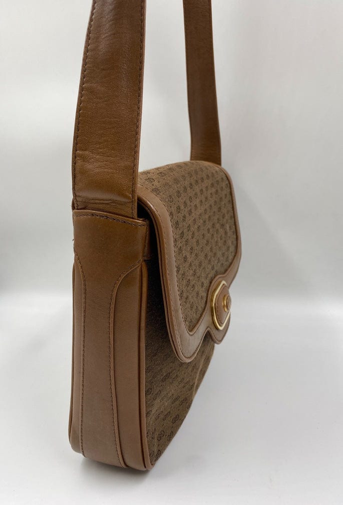 Gucci Leather Canvas Crossbody Style 6