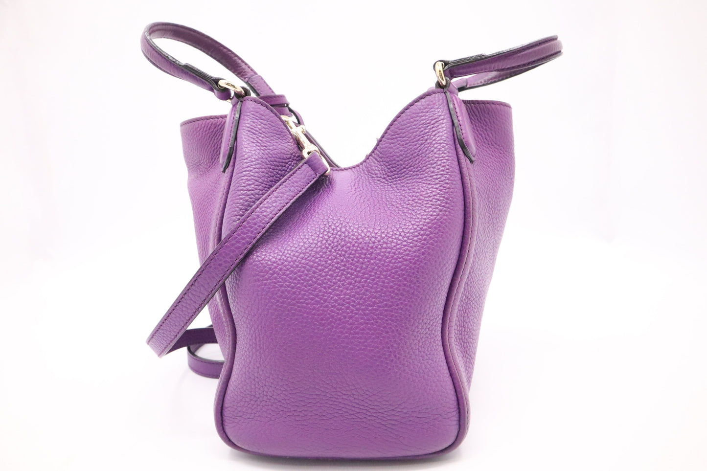 Gucci Soho Tote in Purple Leather