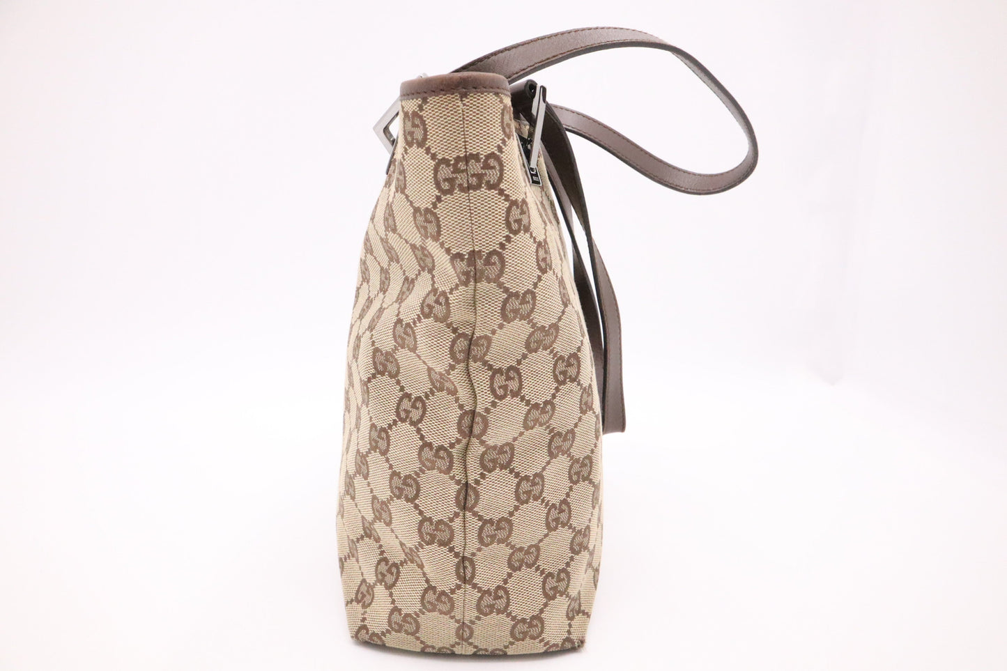 Gucci Small Tote in Brown GG Canvas