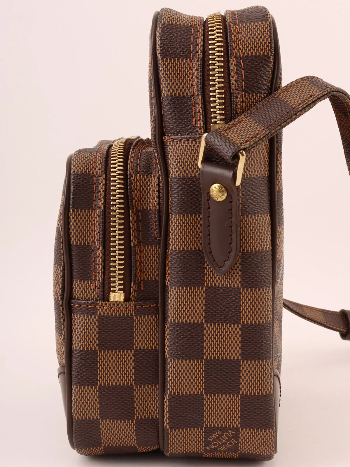 LOUIS VUITTON 2004 Made Canvas Damier Amazon Brown Shoulder Bag