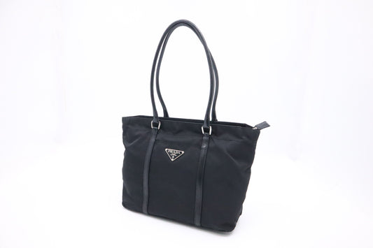Prada Shoulder Bag in Black Nylon